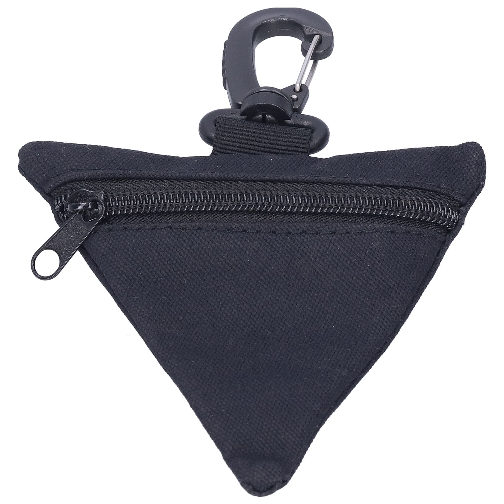 Portable Coin Purse Oxford Cloth Outdoor Triangular Money Key Storage Waist view 4