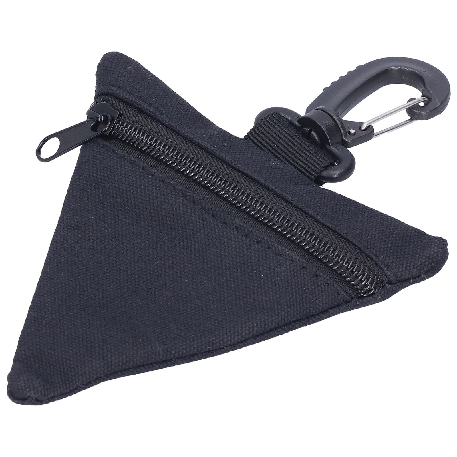 Portable Coin Purse Oxford Cloth Outdoor Triangular Money Key Storage Waist view 5