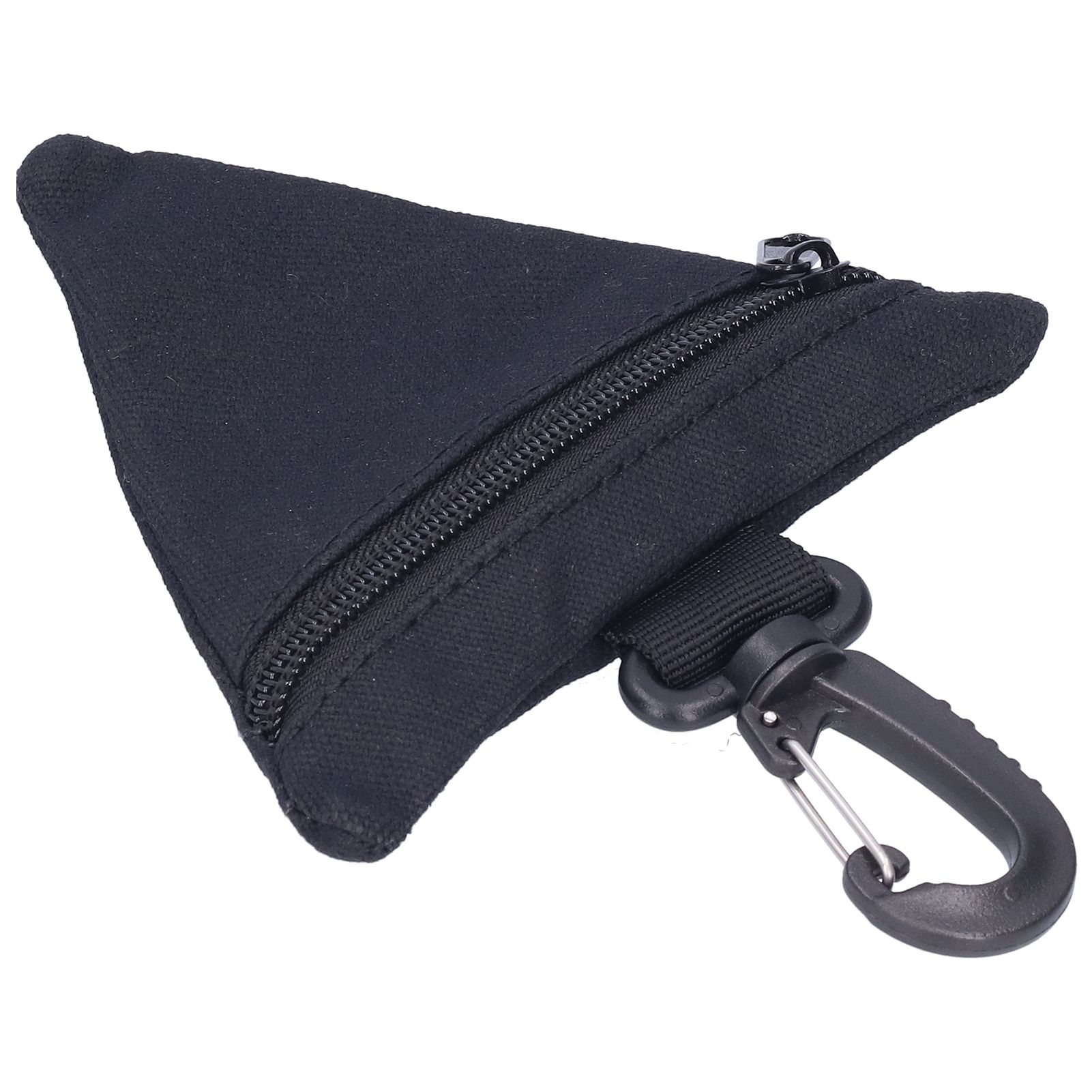 Portable Coin Purse Oxford Cloth Outdoor Triangular Money Key Storage Waist view 7