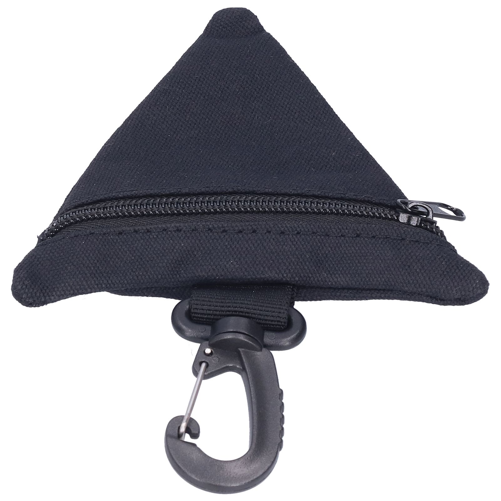 Portable Coin Purse Oxford Cloth Outdoor Triangular Money Key Storage Waist view 8