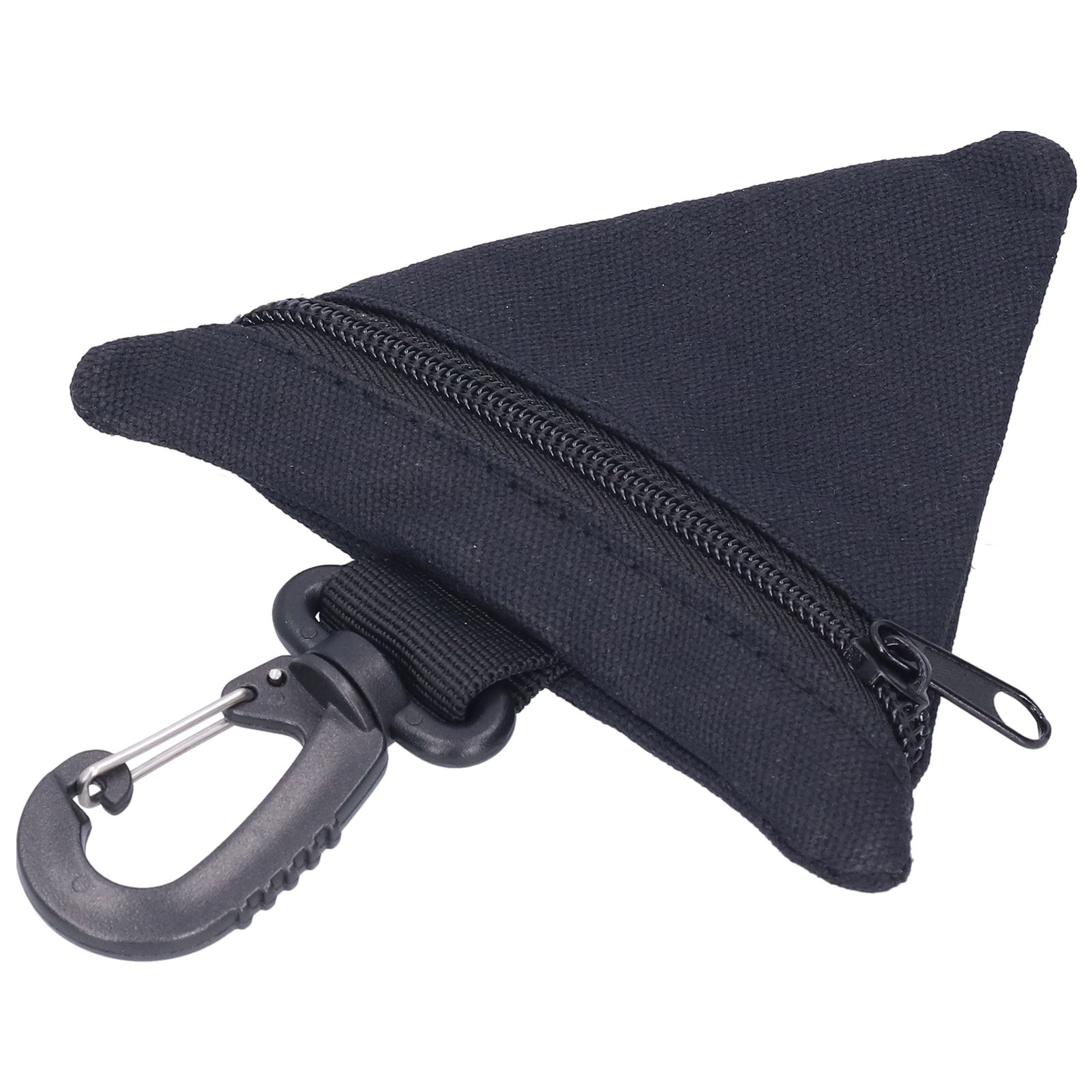 Portable Coin Purse Oxford Cloth Outdoor Triangular Money Key Storage Waist view 9