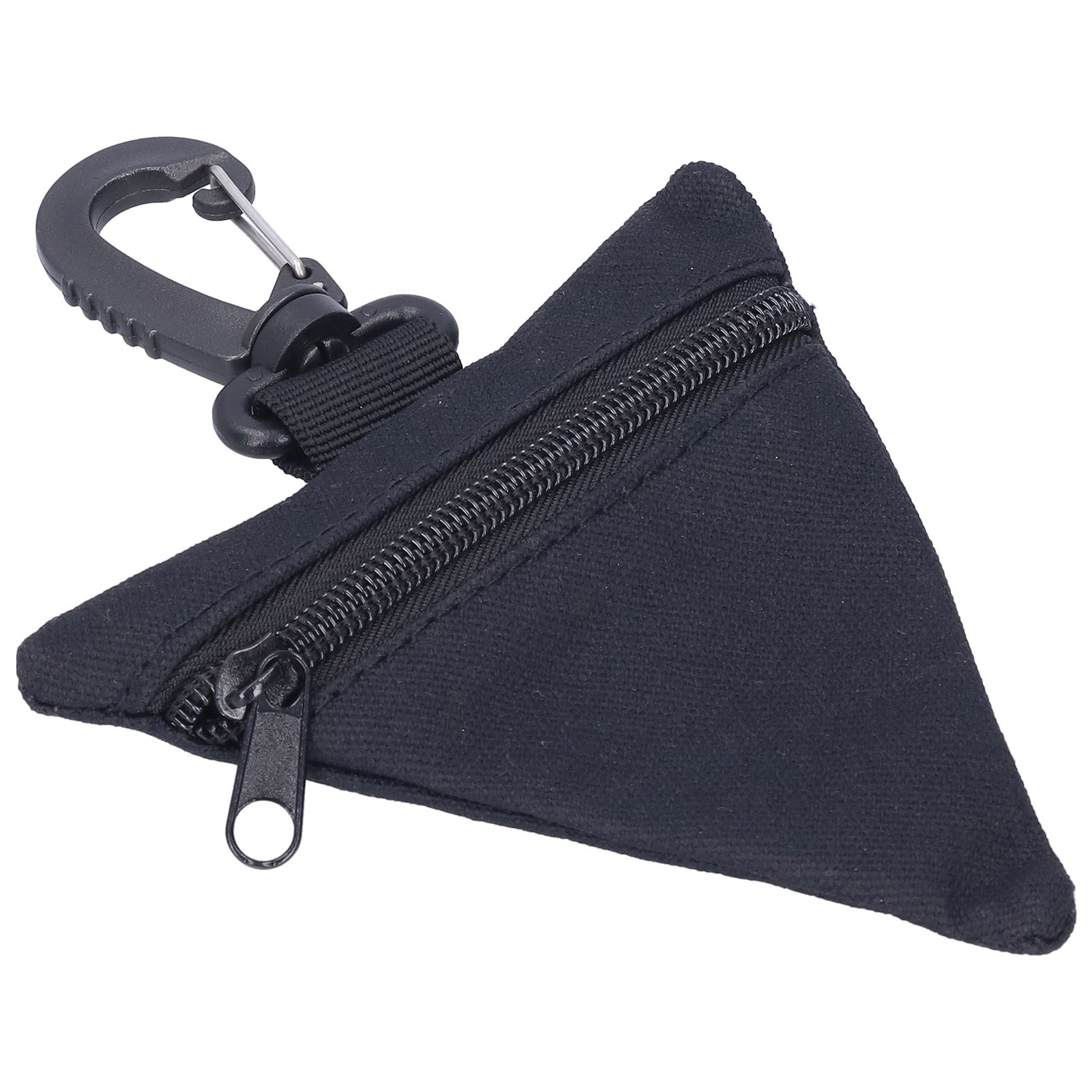Portable Coin Purse Oxford Cloth Outdoor Triangular Money Key Storage Waist view 10