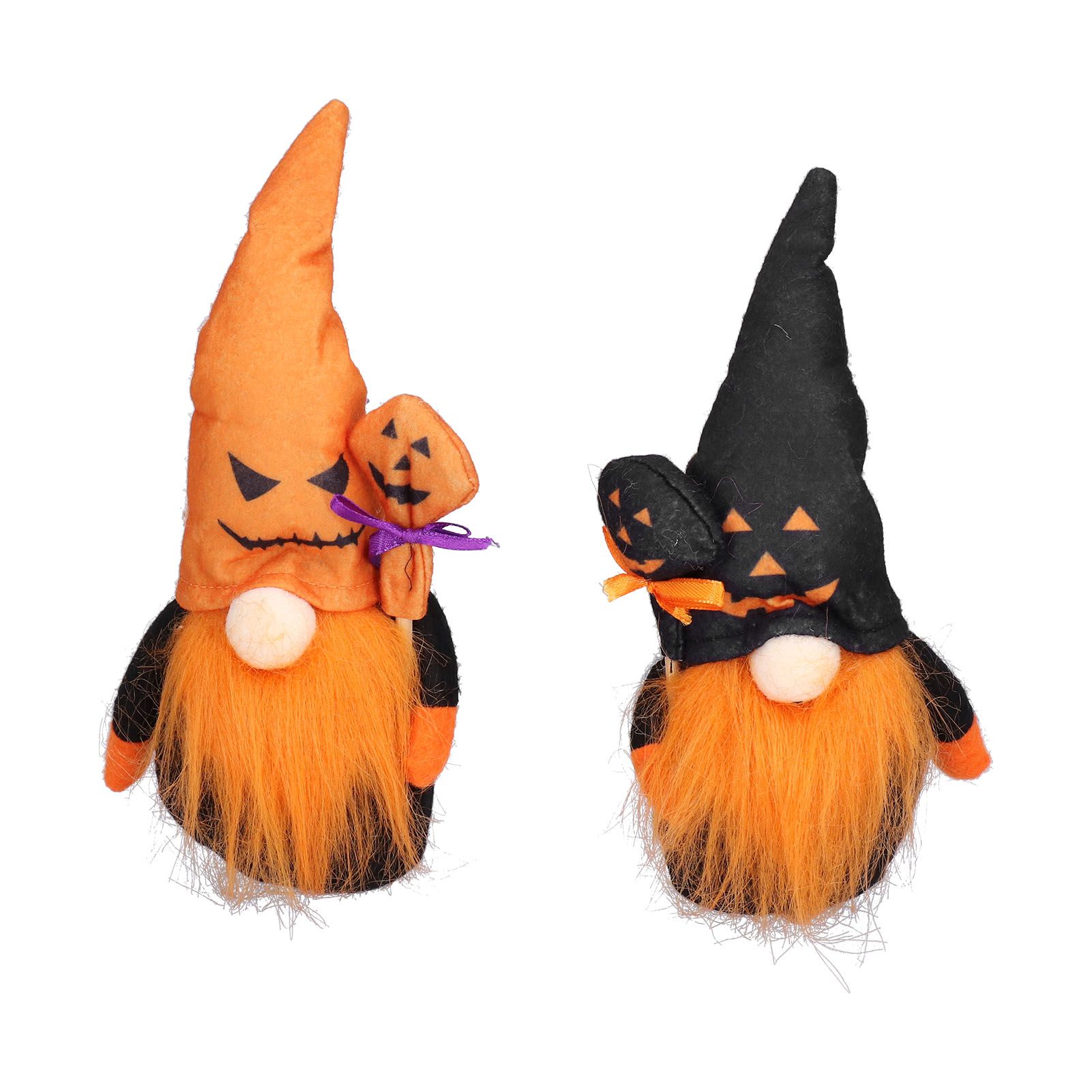 2PCS Halloween Faceless Doll Dwarf Gnome Doll Gifts Party Props Supplies view 3