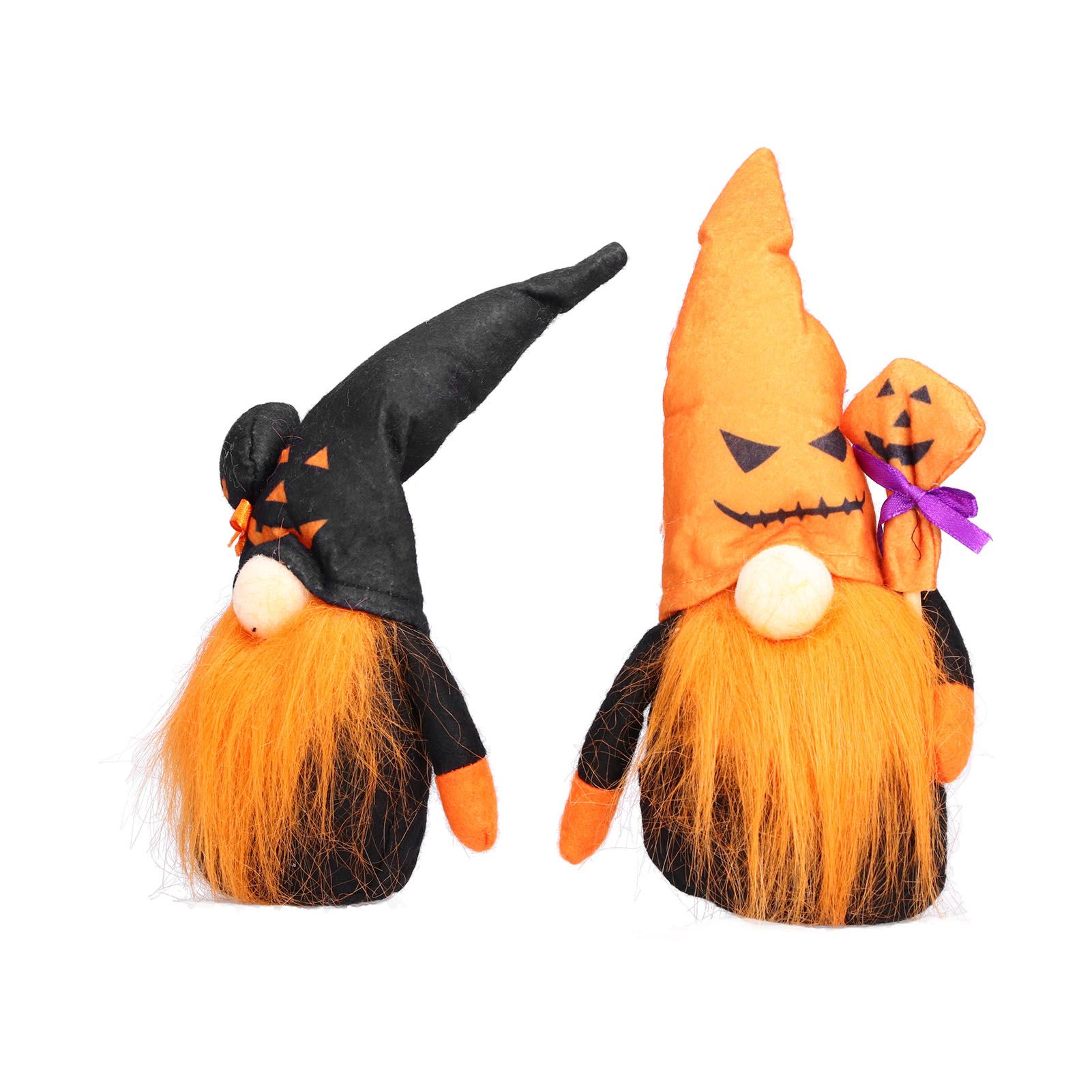 2PCS Halloween Faceless Doll Dwarf Gnome Doll Gifts Party Props Supplies view 5