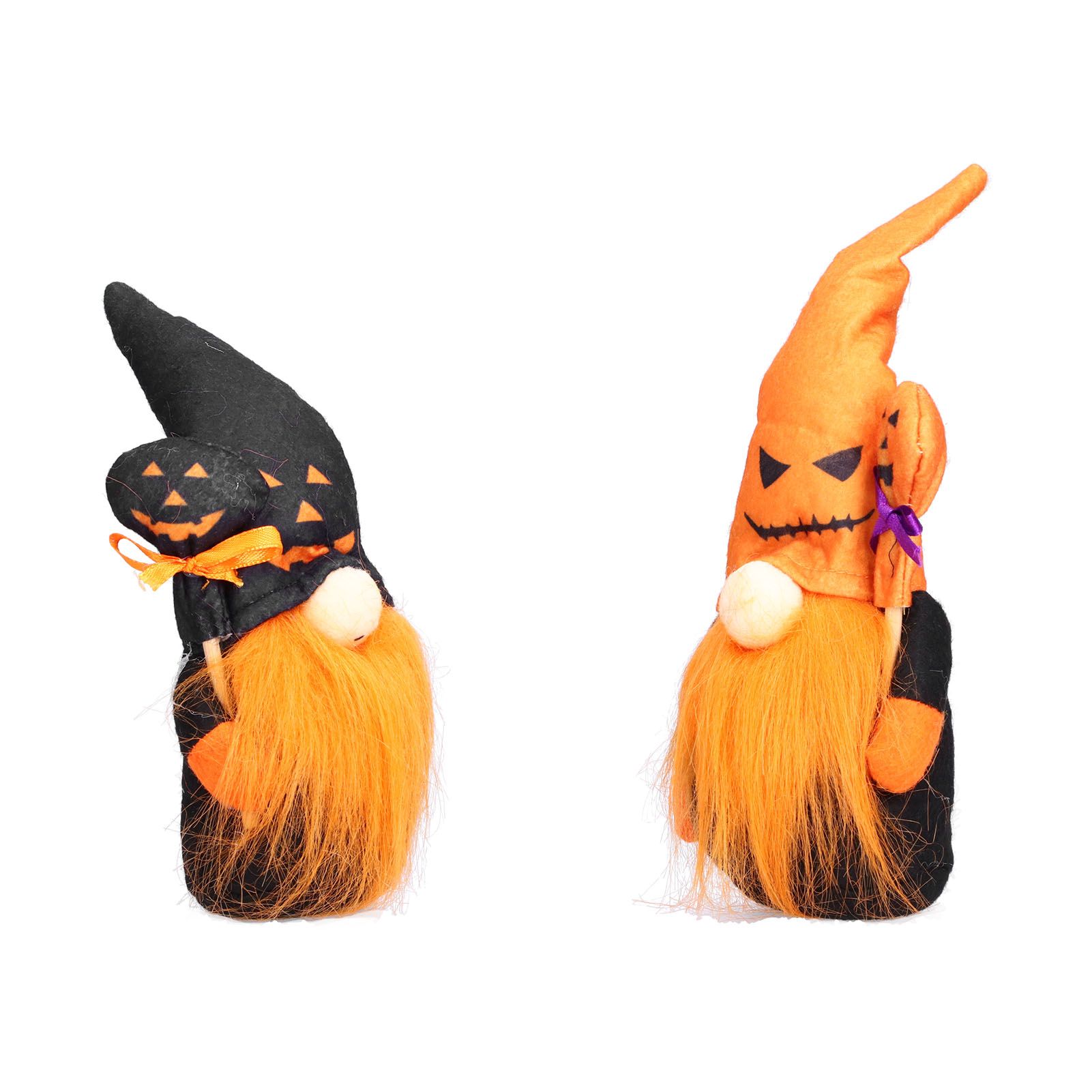2PCS Halloween Faceless Doll Dwarf Gnome Doll Gifts Party Props Supplies view 6