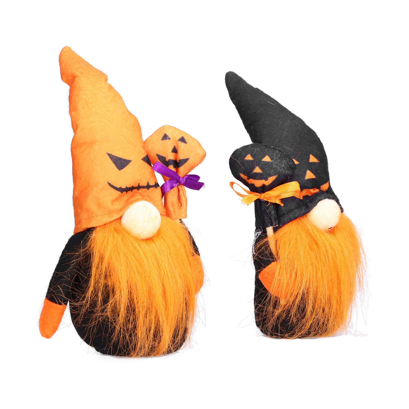 2PCS Halloween Faceless Doll Dwarf Gnome Doll Gifts Party Props Supplies view 7