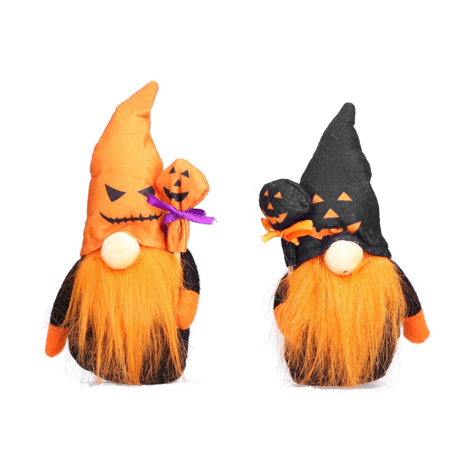 2PCS Halloween Faceless Doll Dwarf Gnome Doll Gifts Party Props Supplies view 9