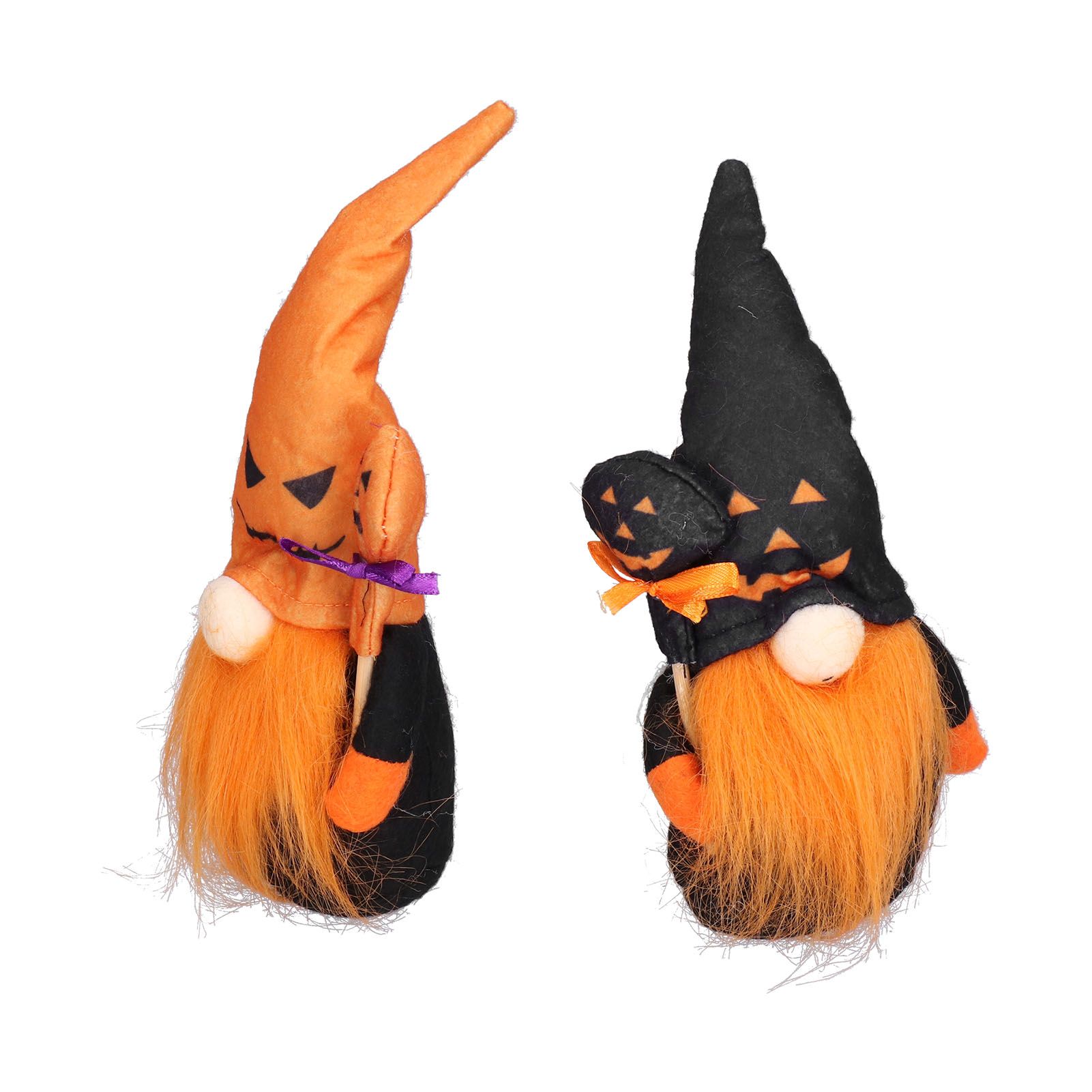 2PCS Halloween Faceless Doll Dwarf Gnome Doll Gifts Party Props Supplies view 10