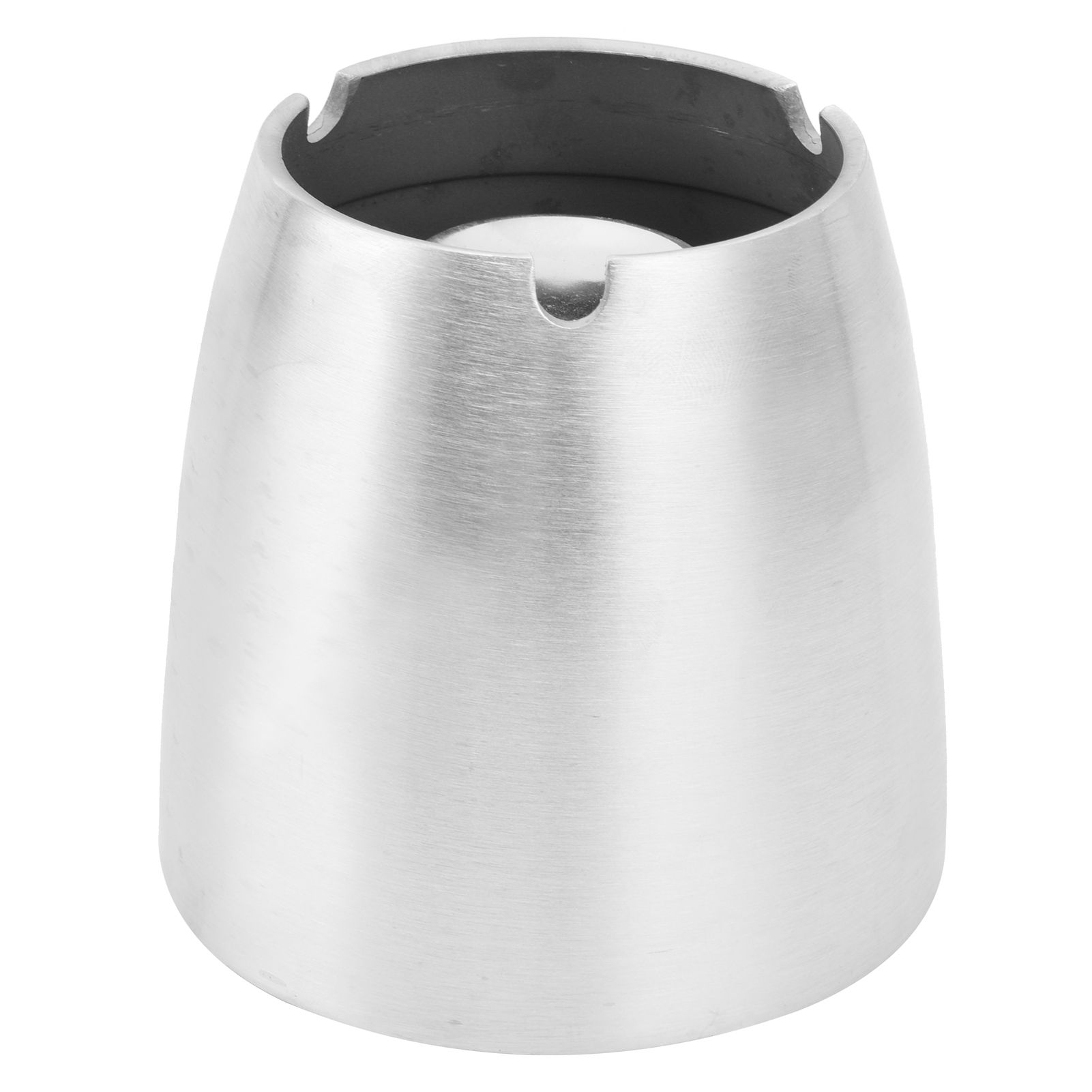 Ashtray Stainless Steel Durable Cone Metal Fashional Smoking Ashes Tank for view 2