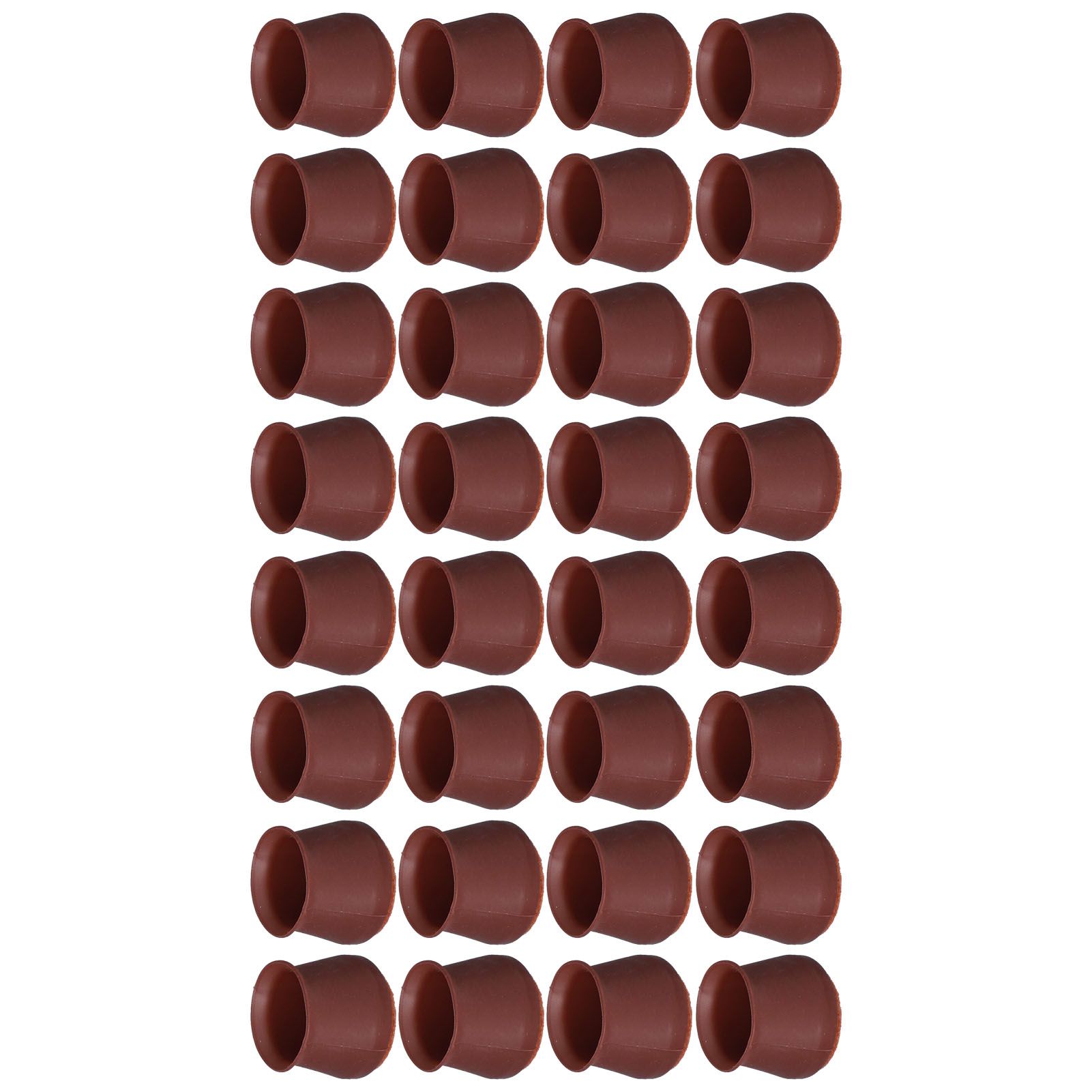 32PCS Chair Leg Protectors Non Slip Scratch Resistant Round Silicone Furniture