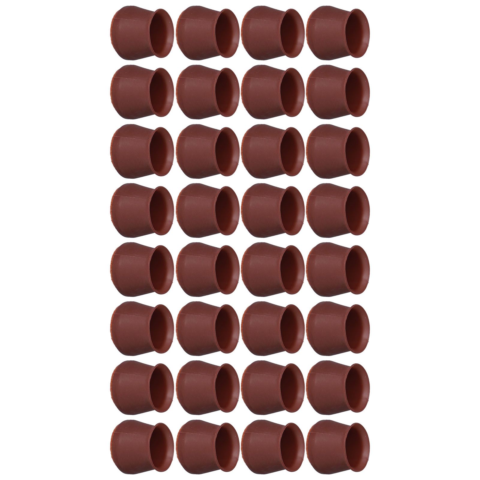 32PCS Chair Leg Protectors Non Slip Scratch Resistant Round Silicone Furniture view 3