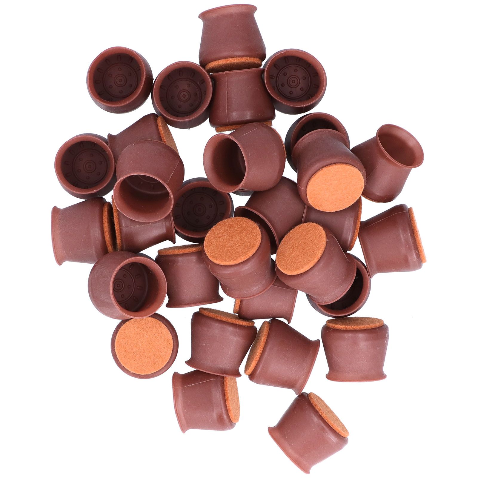 32PCS Chair Leg Protectors Non Slip Scratch Resistant Round Silicone Furniture view 7