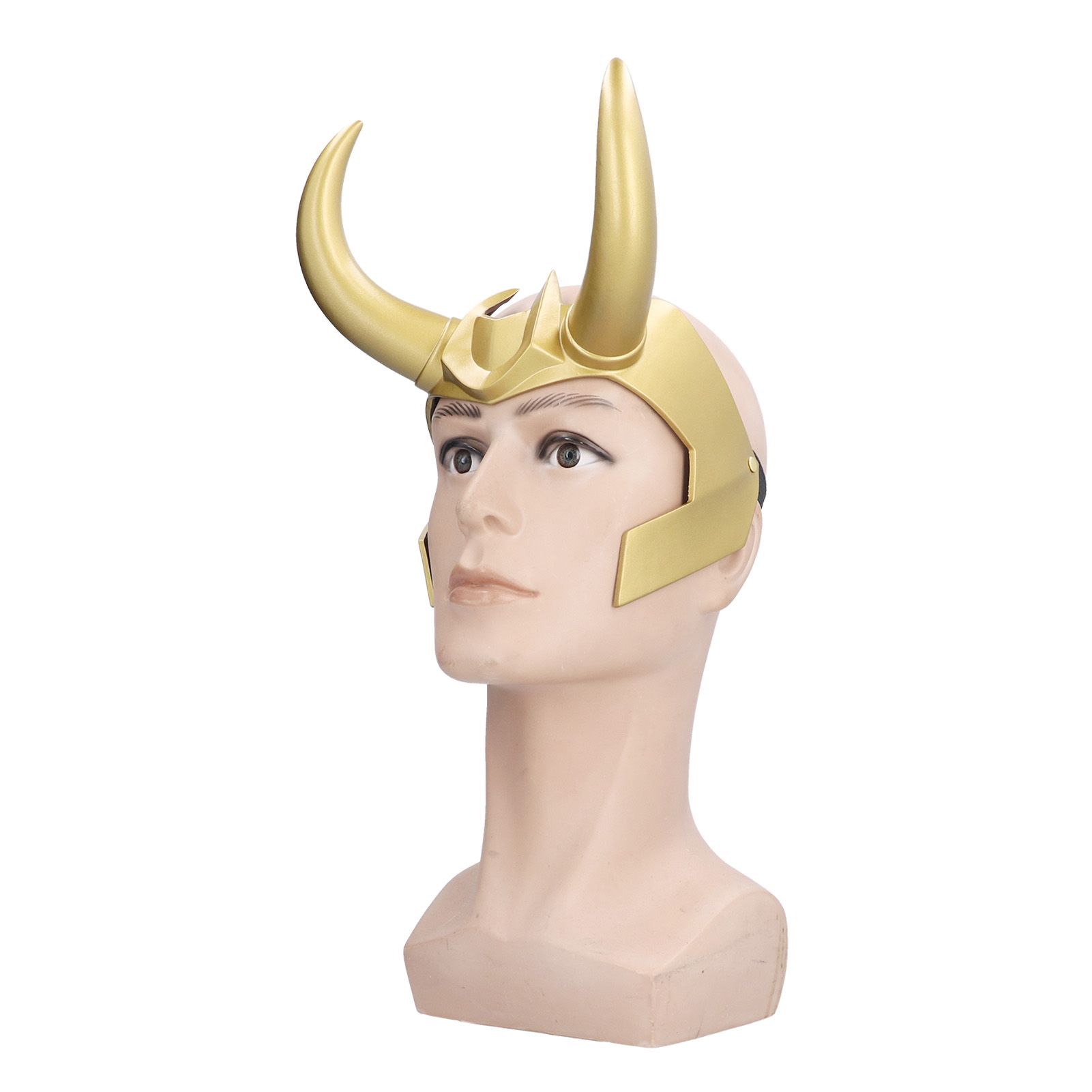 Cosplay Horn Headwear Headband Helmet Halloween Party PVC Costume Prop Gifts view 5