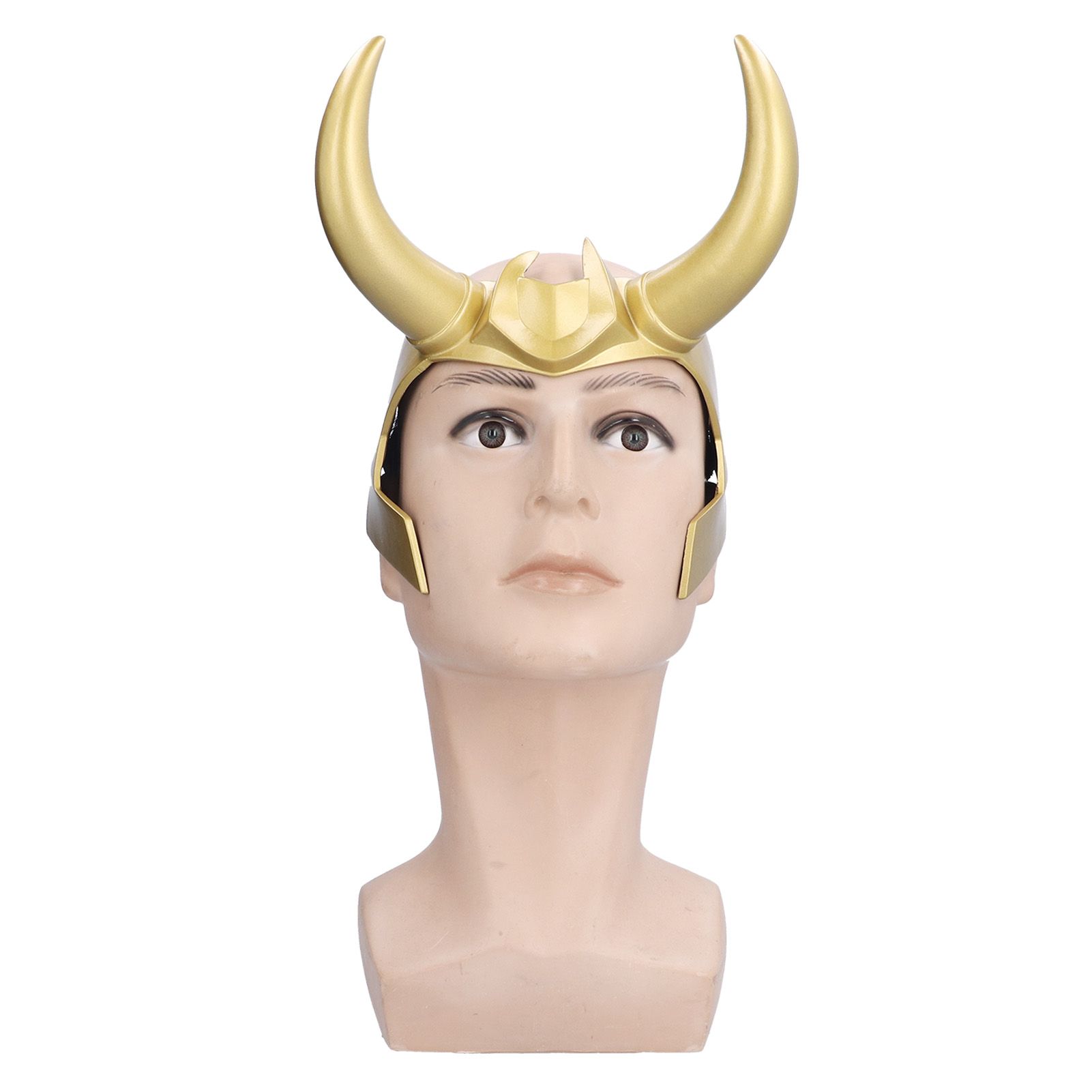 Cosplay Horn Headwear Headband Helmet Halloween Party PVC Costume Prop Gifts view 6