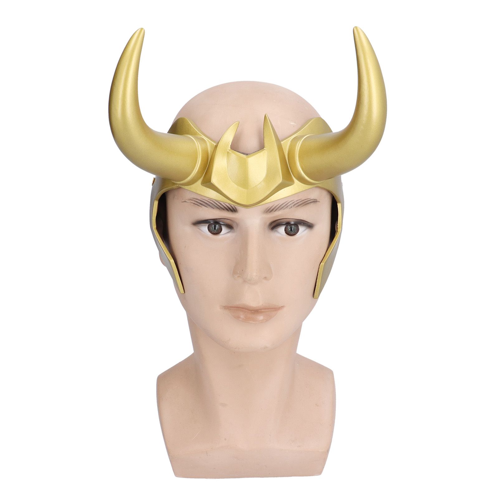 Cosplay Horn Headwear Headband Helmet Halloween Party PVC Costume Prop Gifts view 9
