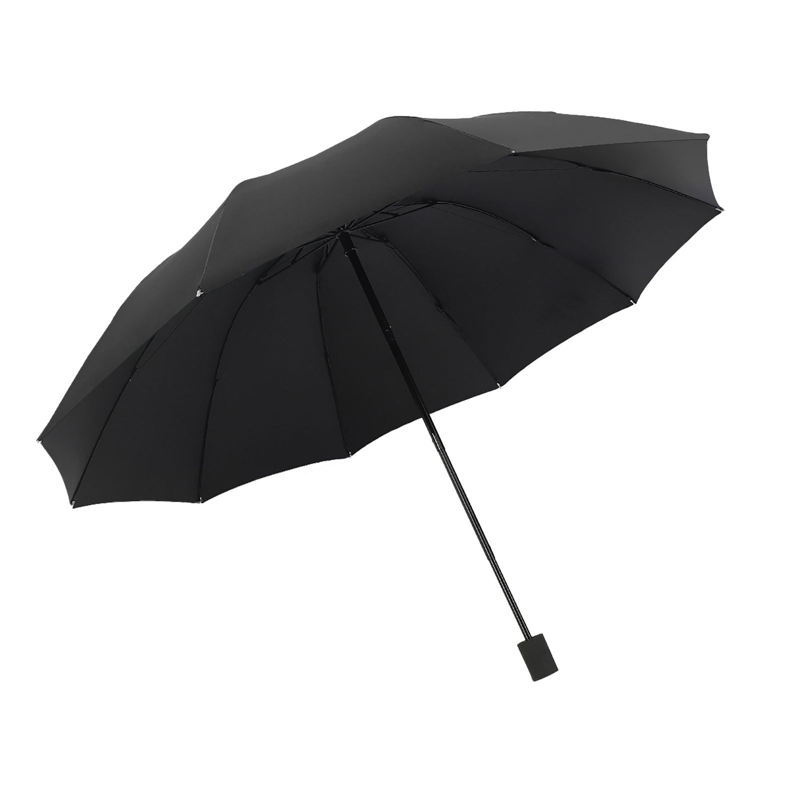Travel Umbrella 10 Ribs Portable Manual Windproof Rainproof Sunscreen Folding view 3