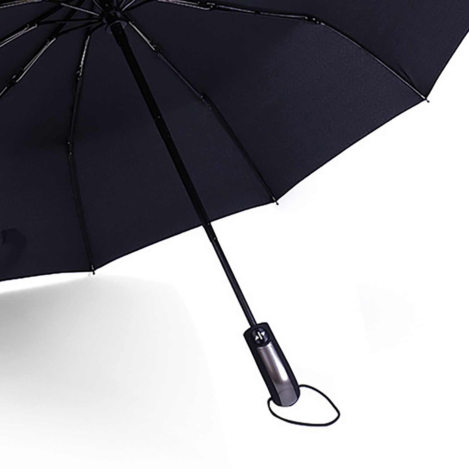 Automatic Umbrella 10 Ribs 1 Button Open Windproof Foldable Umbrella with Anti view 5