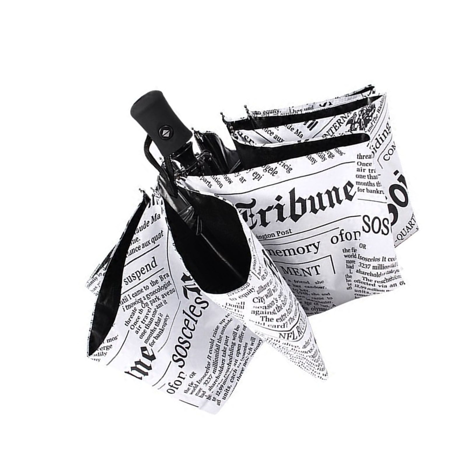 Automatic Folding Umbrella Unique Design Lightweight Sun Rain Umbrella for view 6