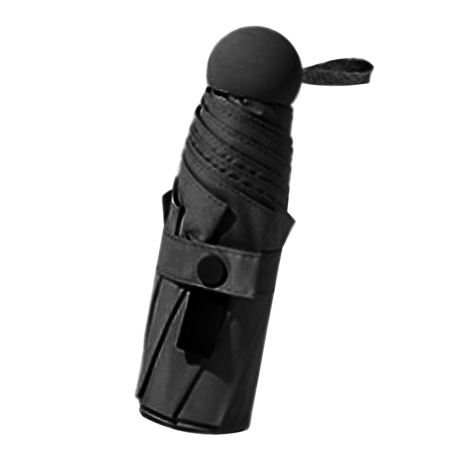 Folding Travel Mini Umbrella Windproof UV Protection Lightweight Portable Sun view 4