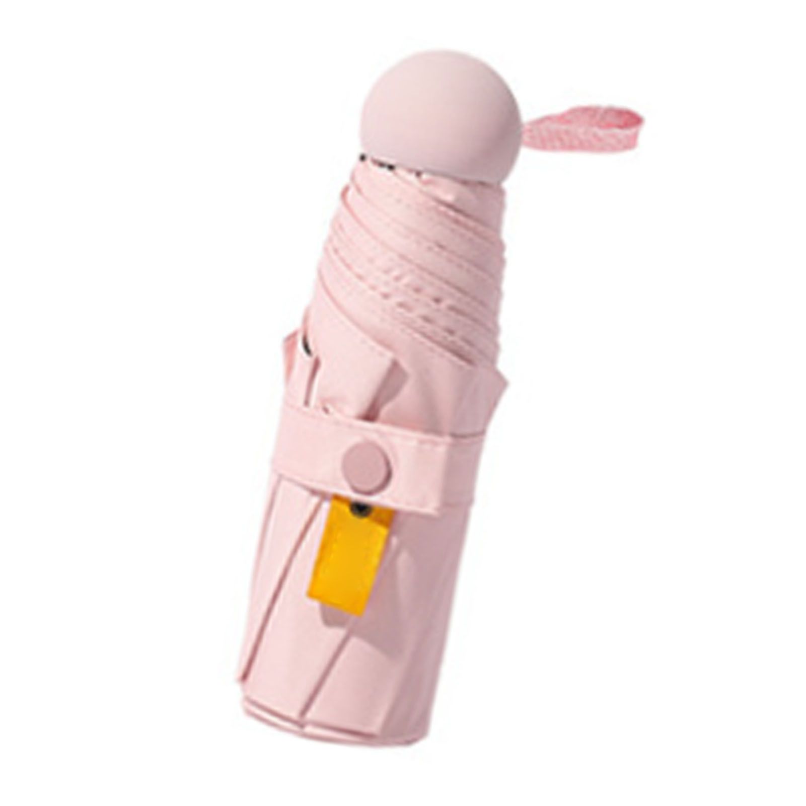 Folding Travel Mini Umbrella Windproof UV Protection Lightweight Portable Sun view 4