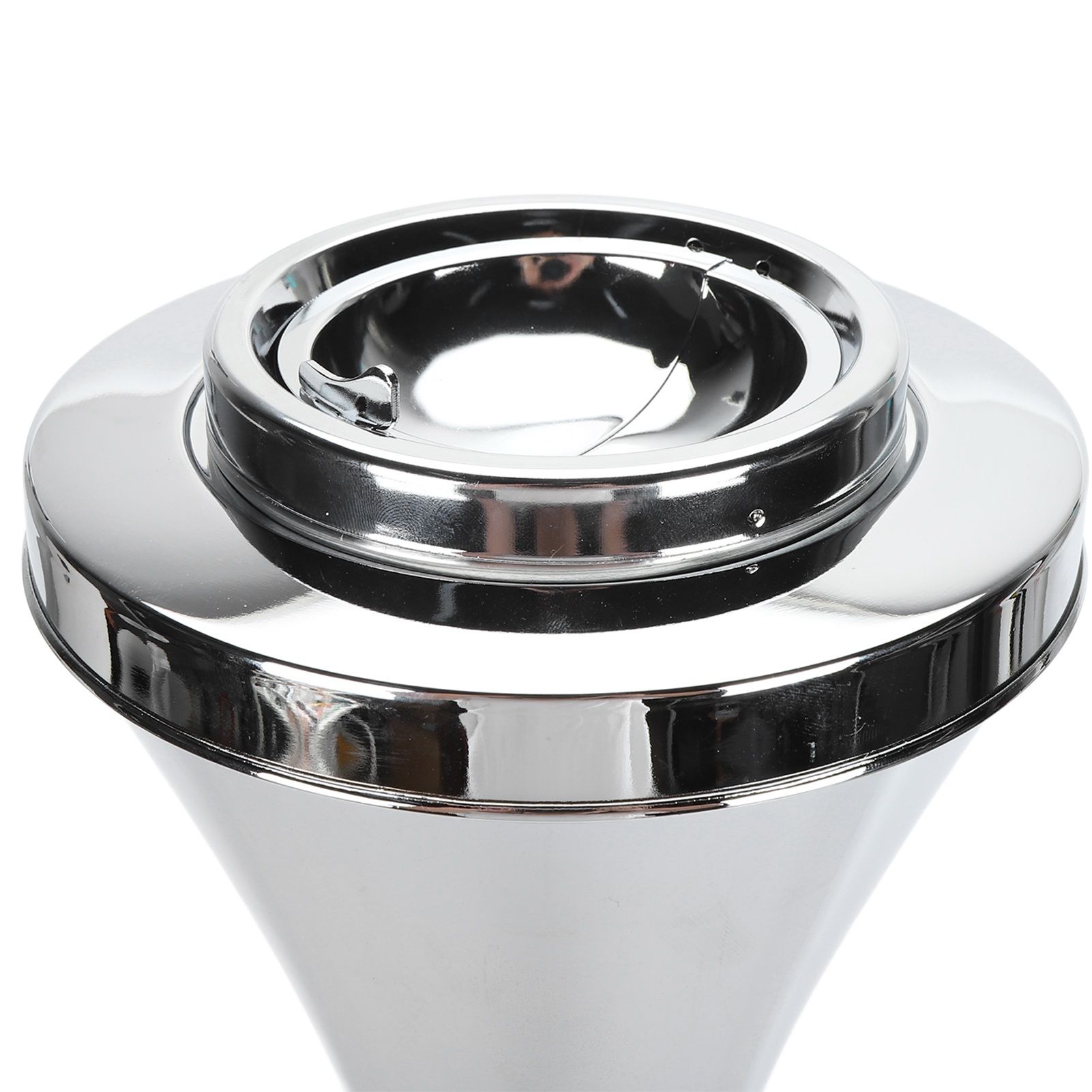 Floor Standing Ash Tray Innovative Stylish Outdoor Standing Ashtray with Lid view 2