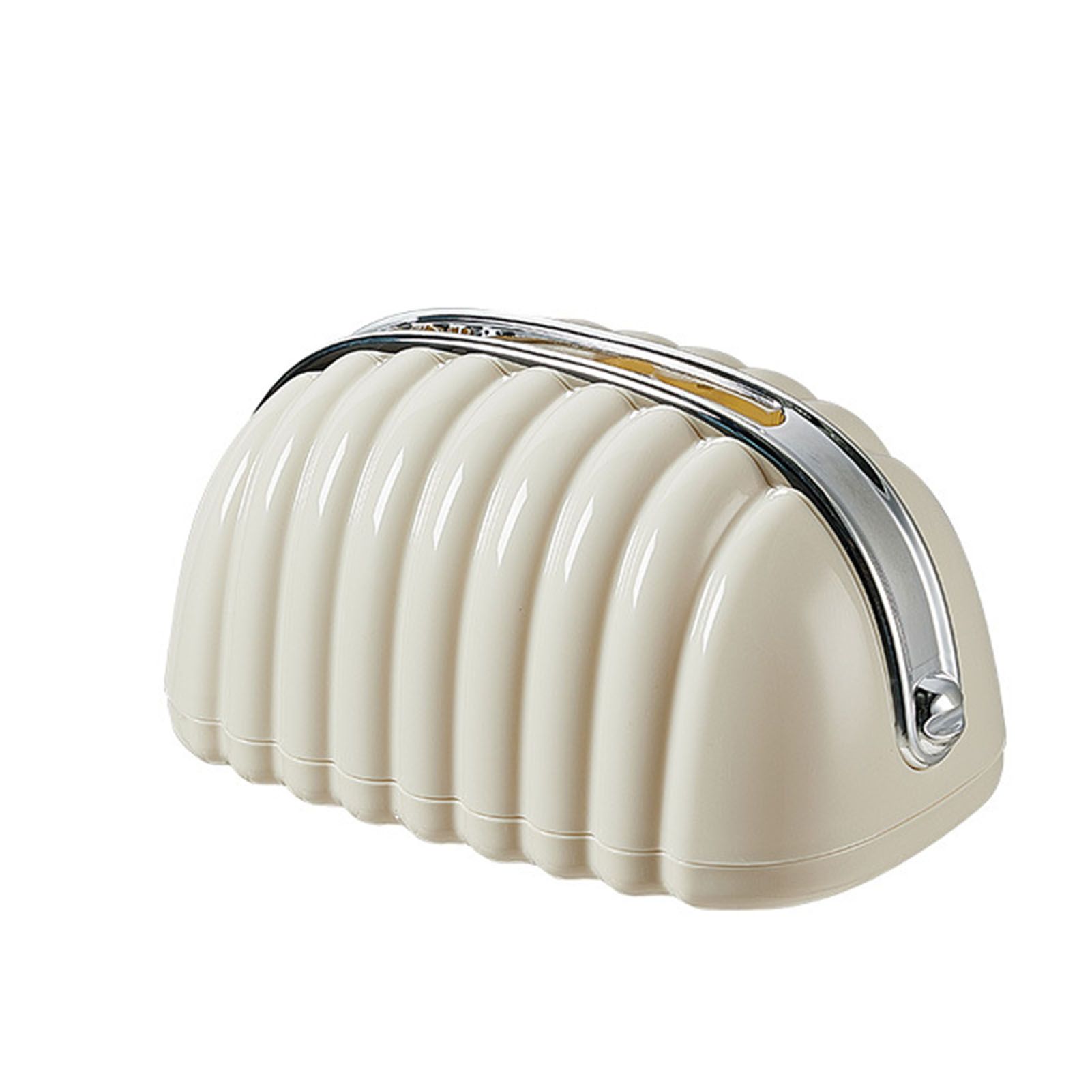 Shell Shaped Tissue Box Exquisite Decorative Desk Tissue Dispenser Holder for view 3