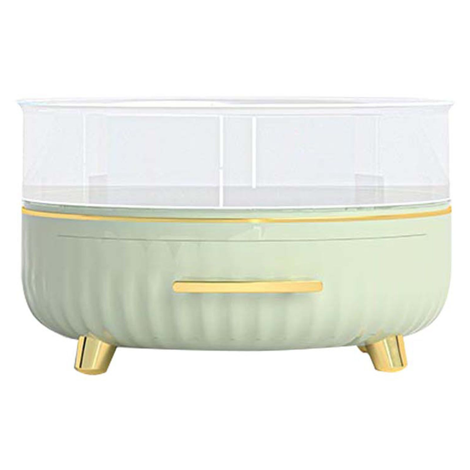 Rotating Storage Tray 360 Deg Rotation Easy Access Space Saving for Cosmetic view 3