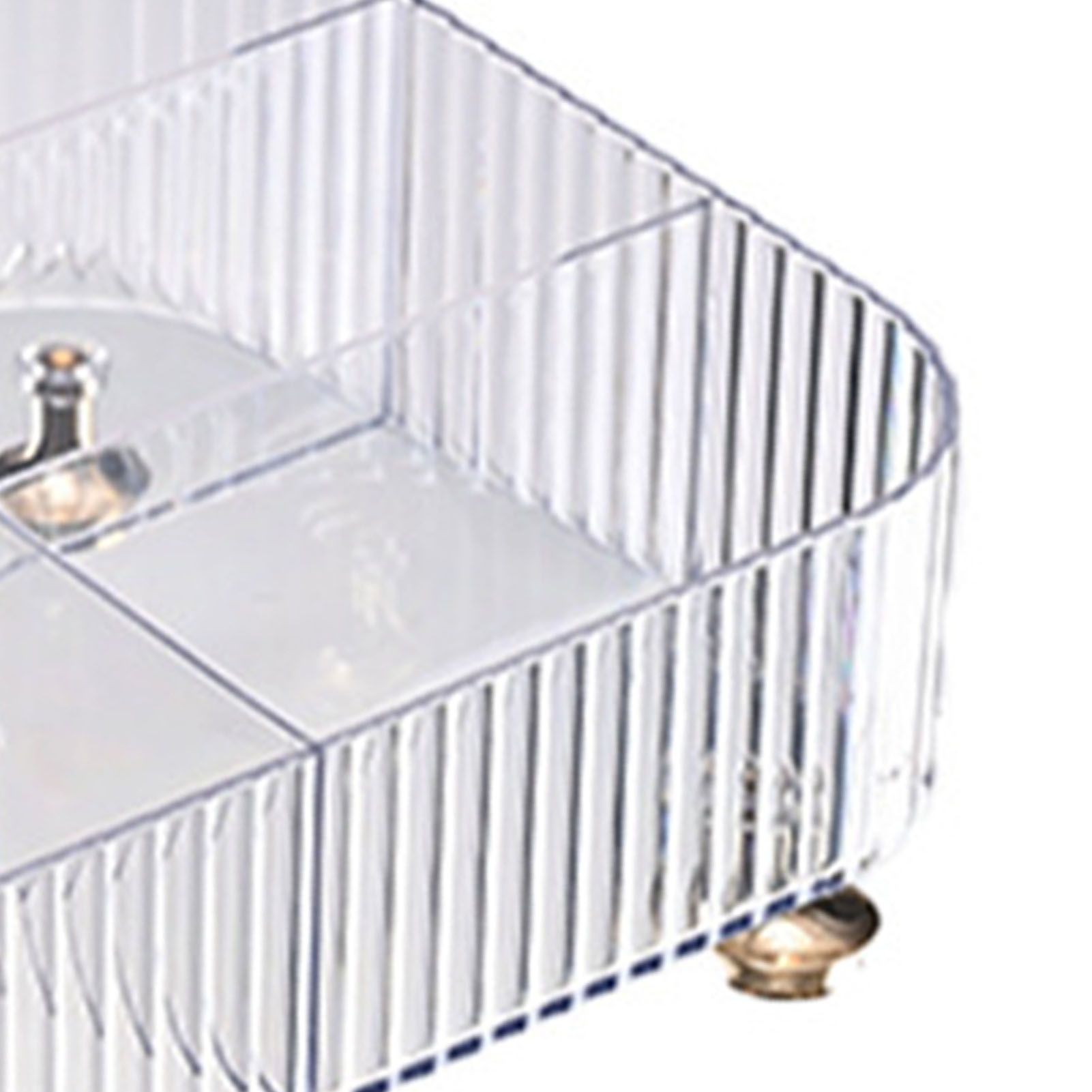 Desktop Organizer Multi Compartment Storage Box Countertop Plastic Cosmetic view 5