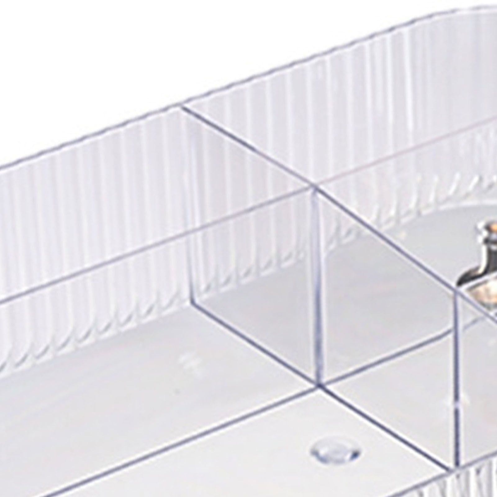 Desktop Organizer Multi Compartment Storage Box Countertop Plastic Cosmetic view 7