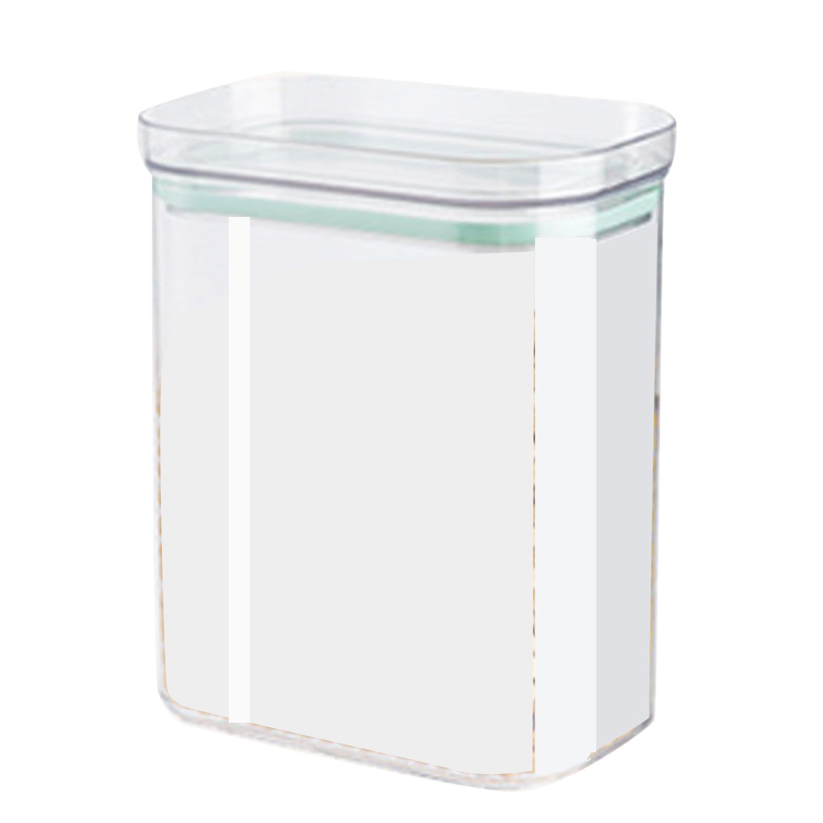 Food Storage Container 14x8.5x17.5cm Plastic Airtight Canister for Grain view 3
