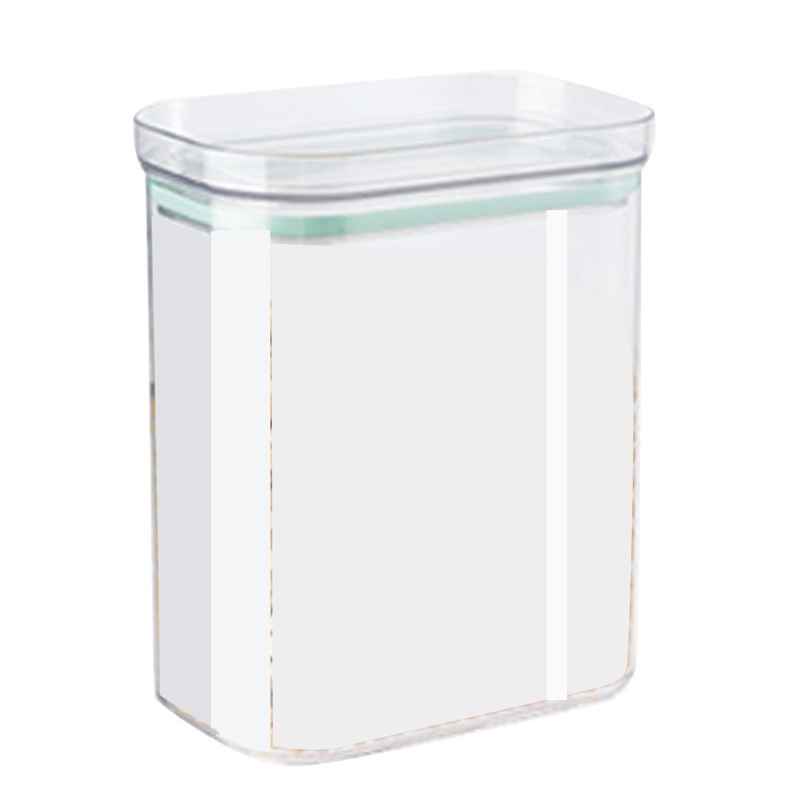 Food Storage Container 14x8.5x17.5cm Plastic Airtight Canister for Grain view 4