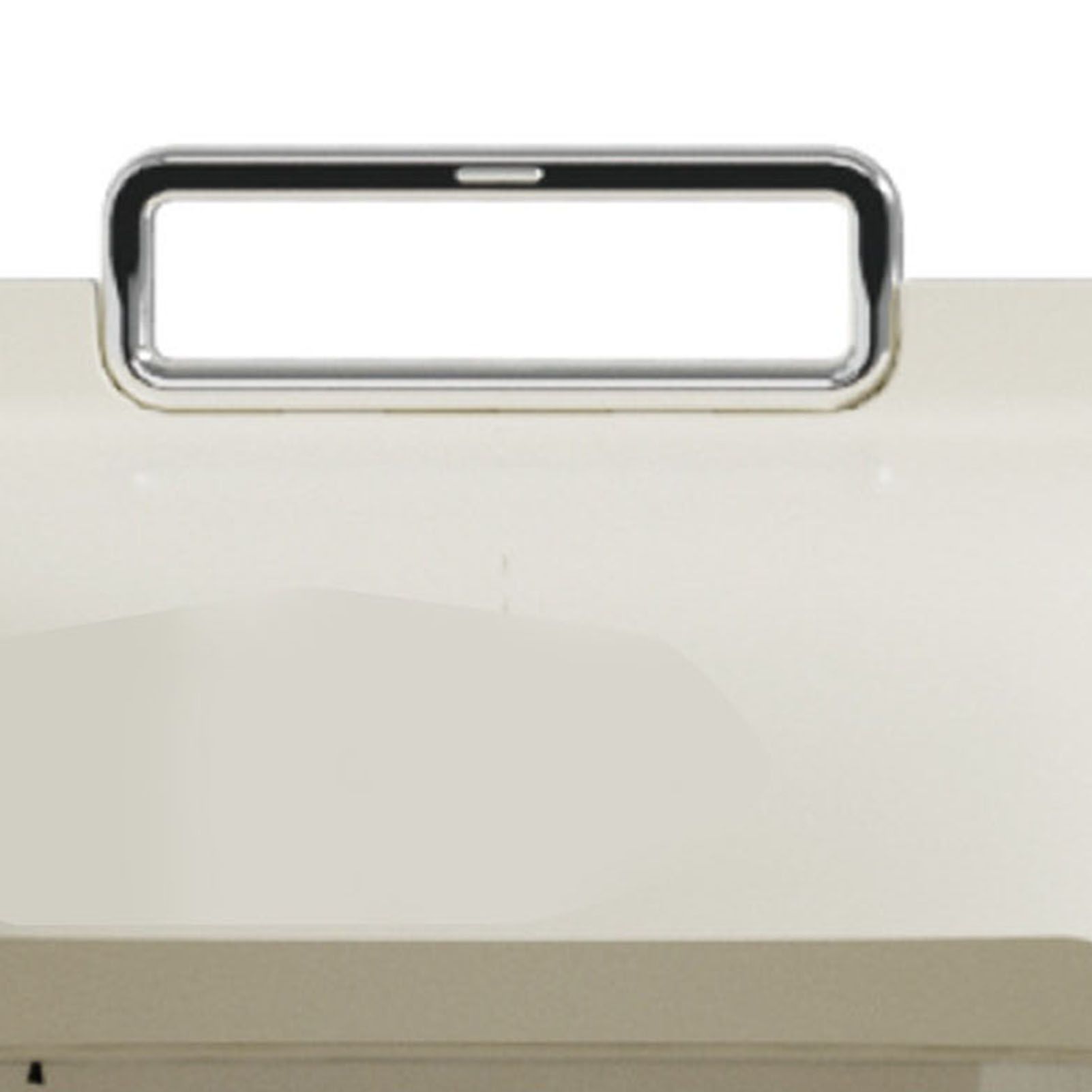 Tissue Box Cover Holder with Portable Handle Clear Window Large Capacity view 5