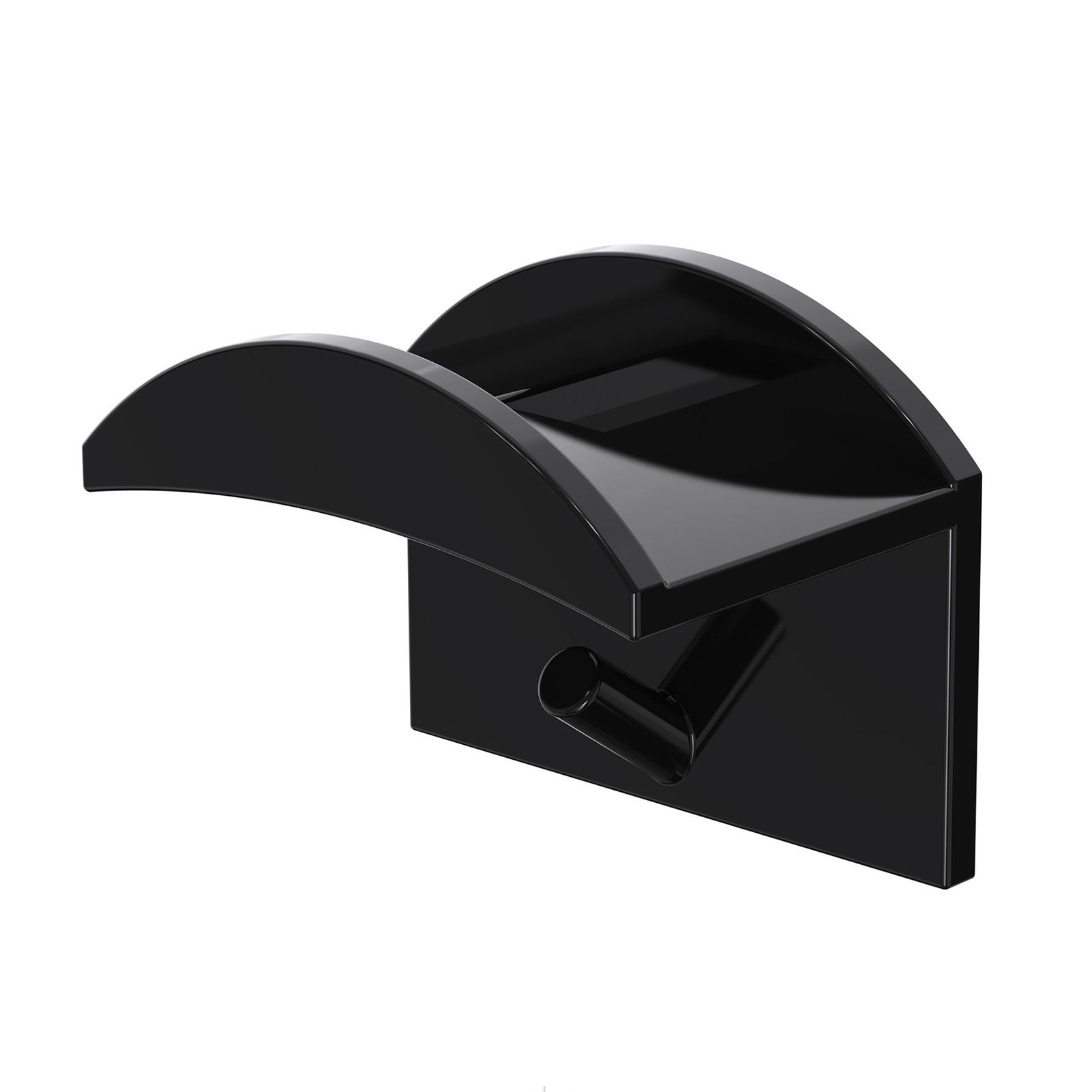 Adhesive Hat Hook Hole Free Multifunctional Plastic Hat Holder Organizer for Home view 3