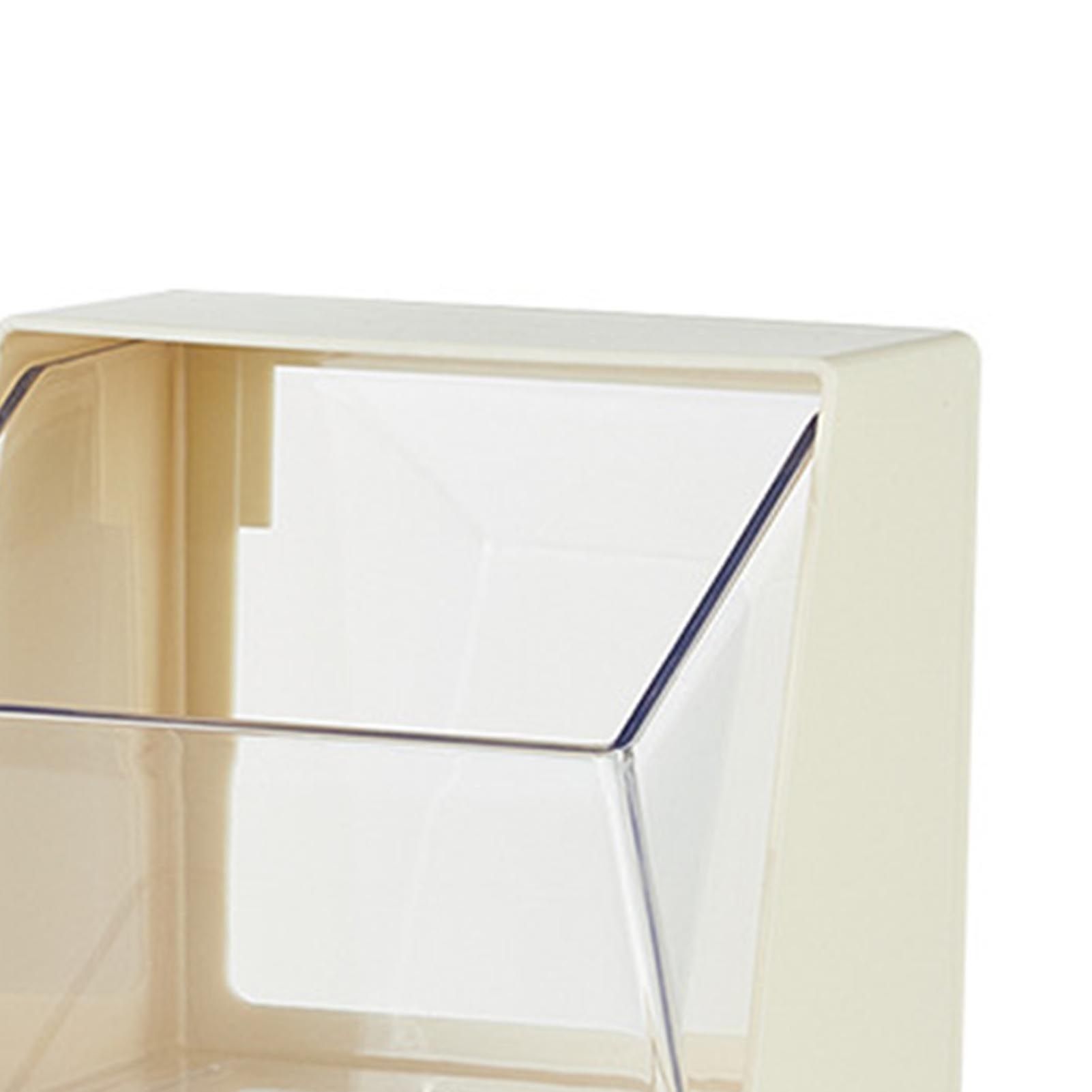 Tea Bag Organizer 2 Layer Clear Bar Accessories Dust Proof Coffee Pod Holder view 2