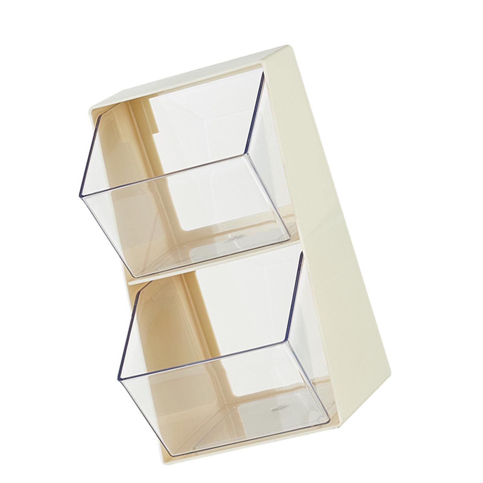 Tea Bag Organizer 2 Layer Clear Bar Accessories Dust Proof Coffee Pod Holder view 4