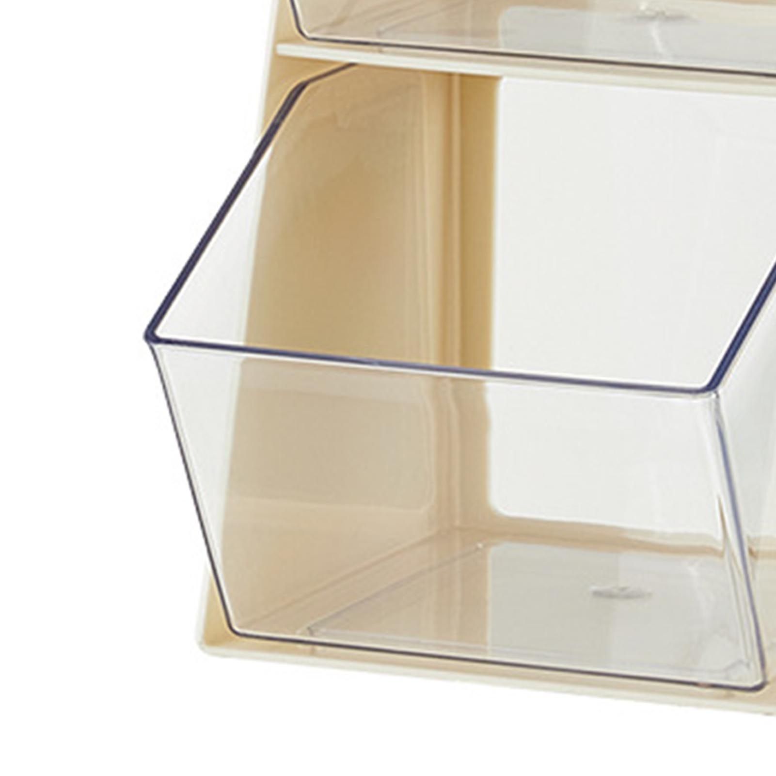 Tea Bag Organizer 2 Layer Clear Bar Accessories Dust Proof Coffee Pod Holder view 7