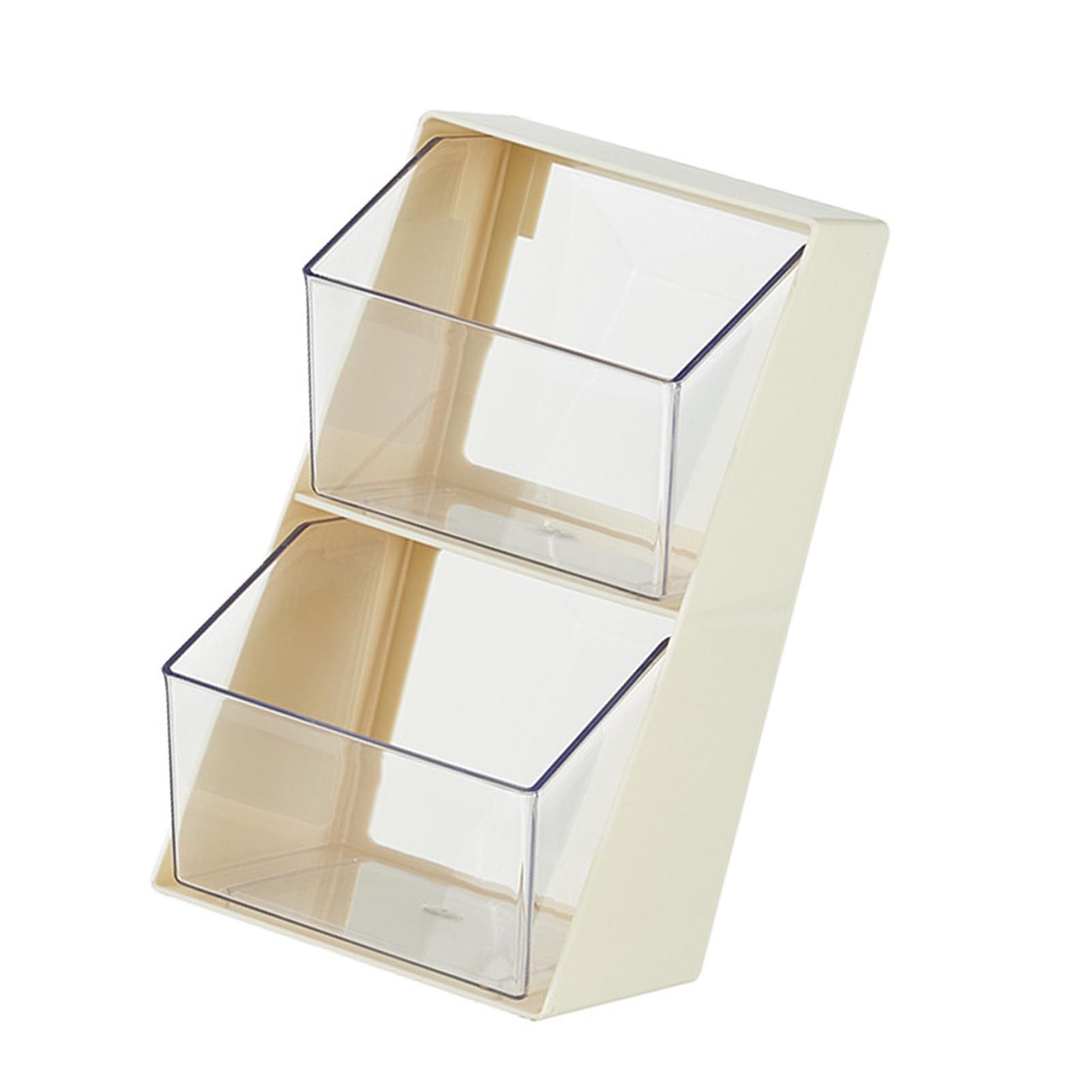 Tea Bag Organizer 2 Layer Clear Bar Accessories Dust Proof Coffee Pod Holder view 8