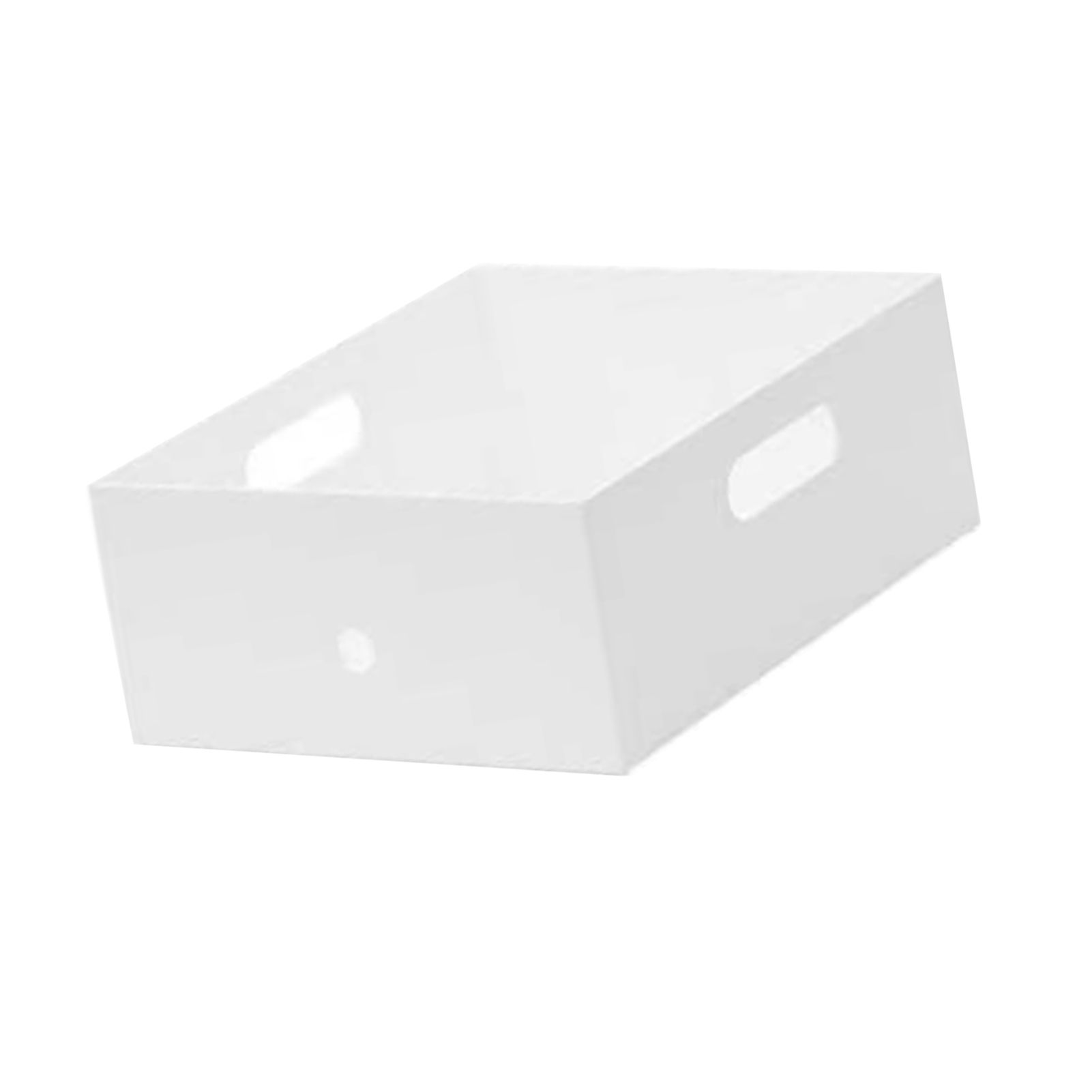 File Organizer Box Plastic Multifunctional with Dual Handles Storage Box for — image 1