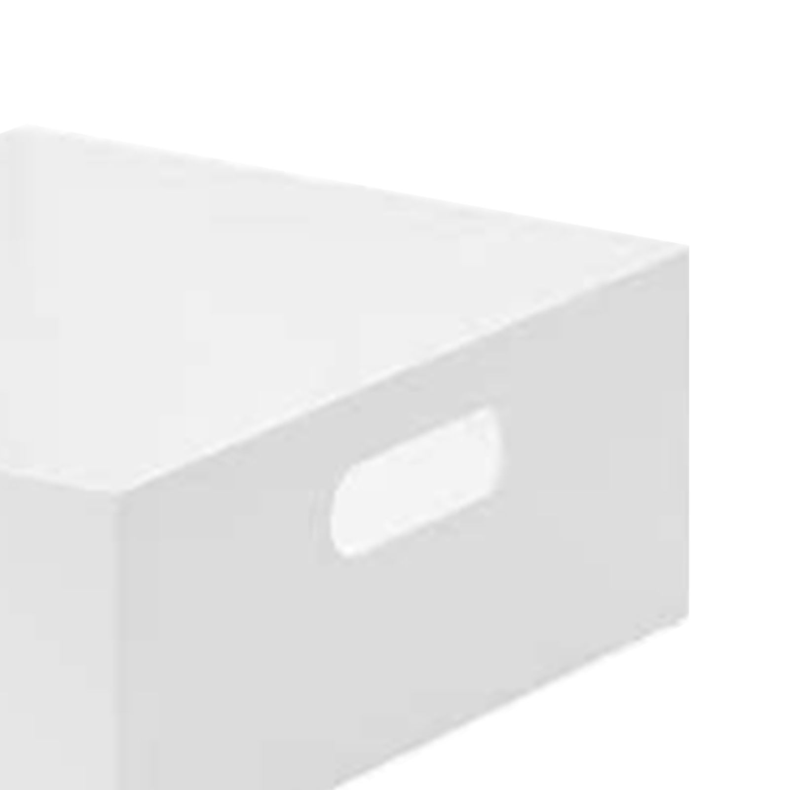 File Organizer Box Plastic Multifunctional with Dual Handles Storage Box for view 2