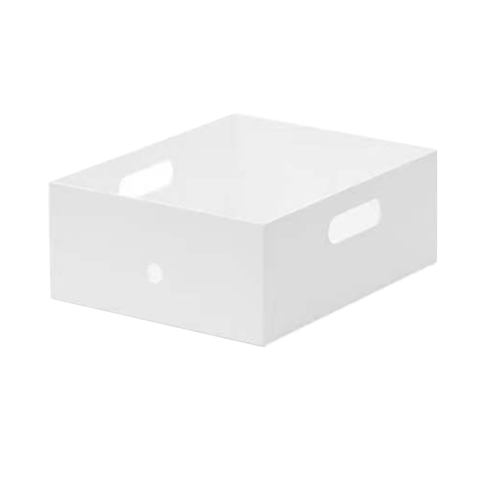 File Organizer Box Plastic Multifunctional with Dual Handles Storage Box for view 3