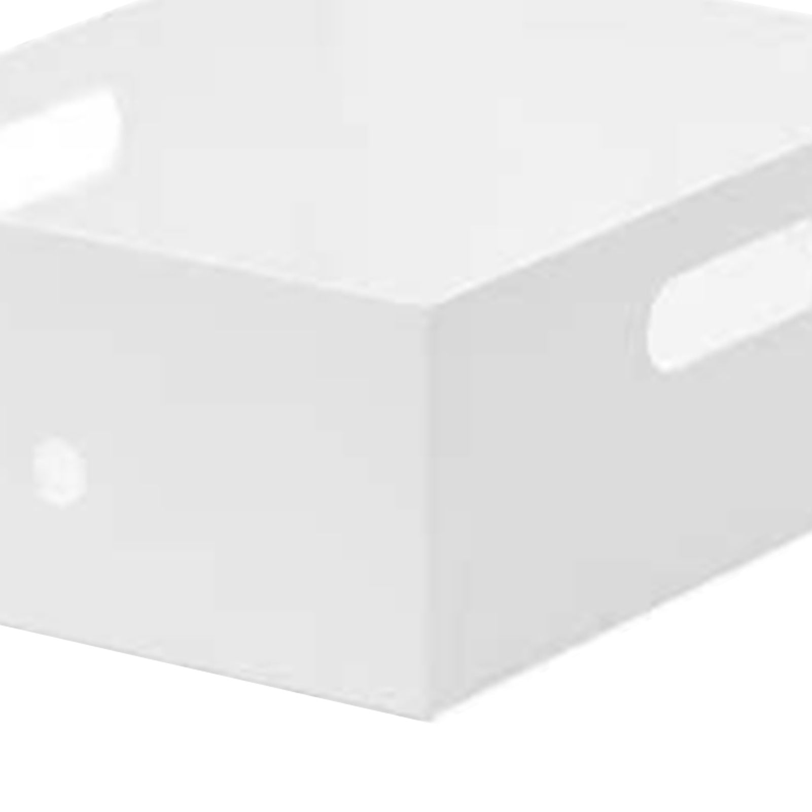 File Organizer Box Plastic Multifunctional with Dual Handles Storage Box for view 5