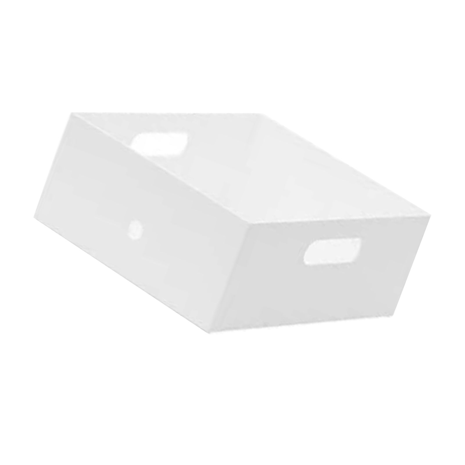 File Organizer Box Plastic Multifunctional with Dual Handles Storage Box for view 6