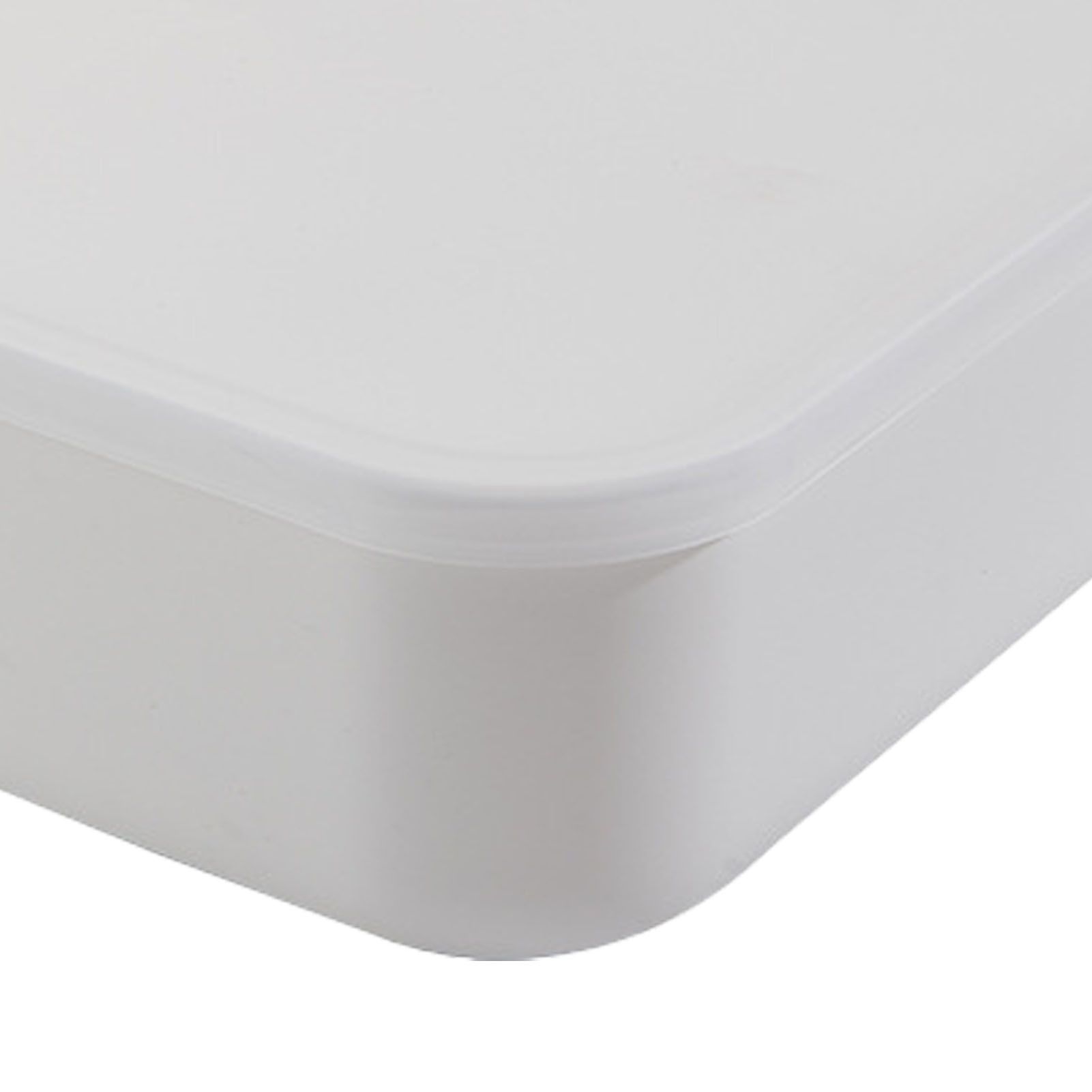 Desktop Storage Box PP Large Capacity Waterproof Modern Desk Organizer Storage view 7