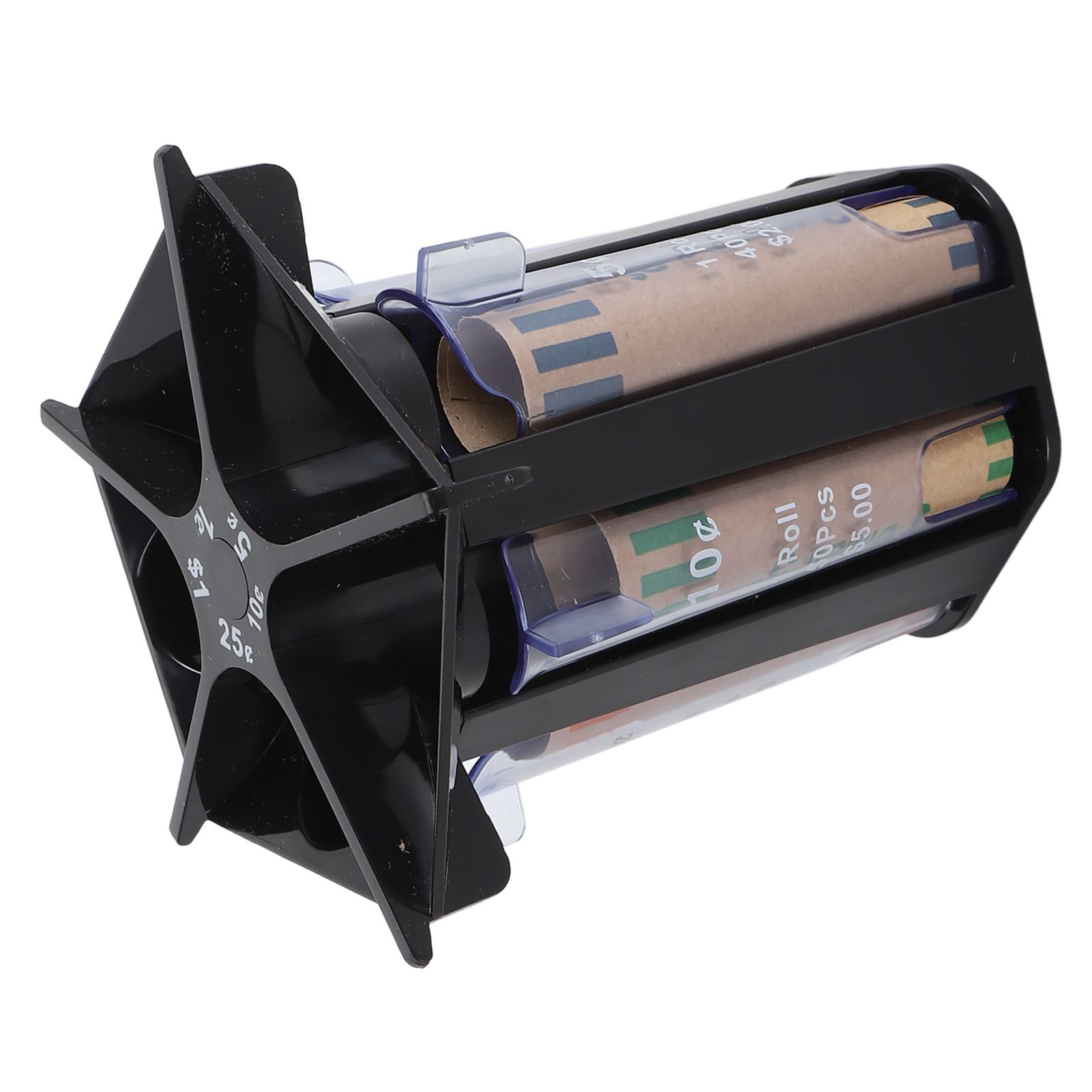 Coin Counter Coin Sorter Tube ABS 5 in 1 Coin Organizer Change Counter Holder view 5