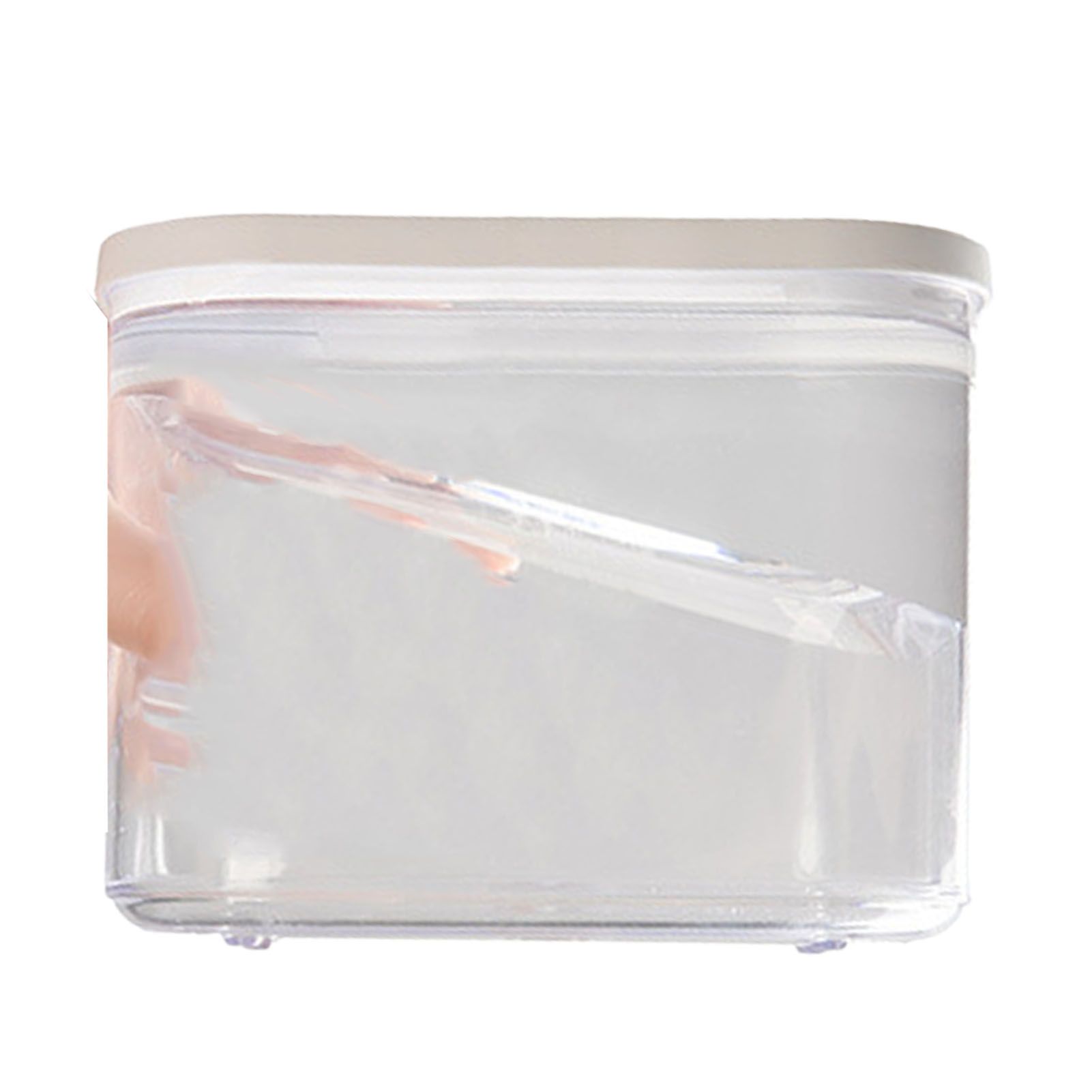 Airtight Food Storage Container 1000ml PET Clear Sealed Dry Food Storage view 6