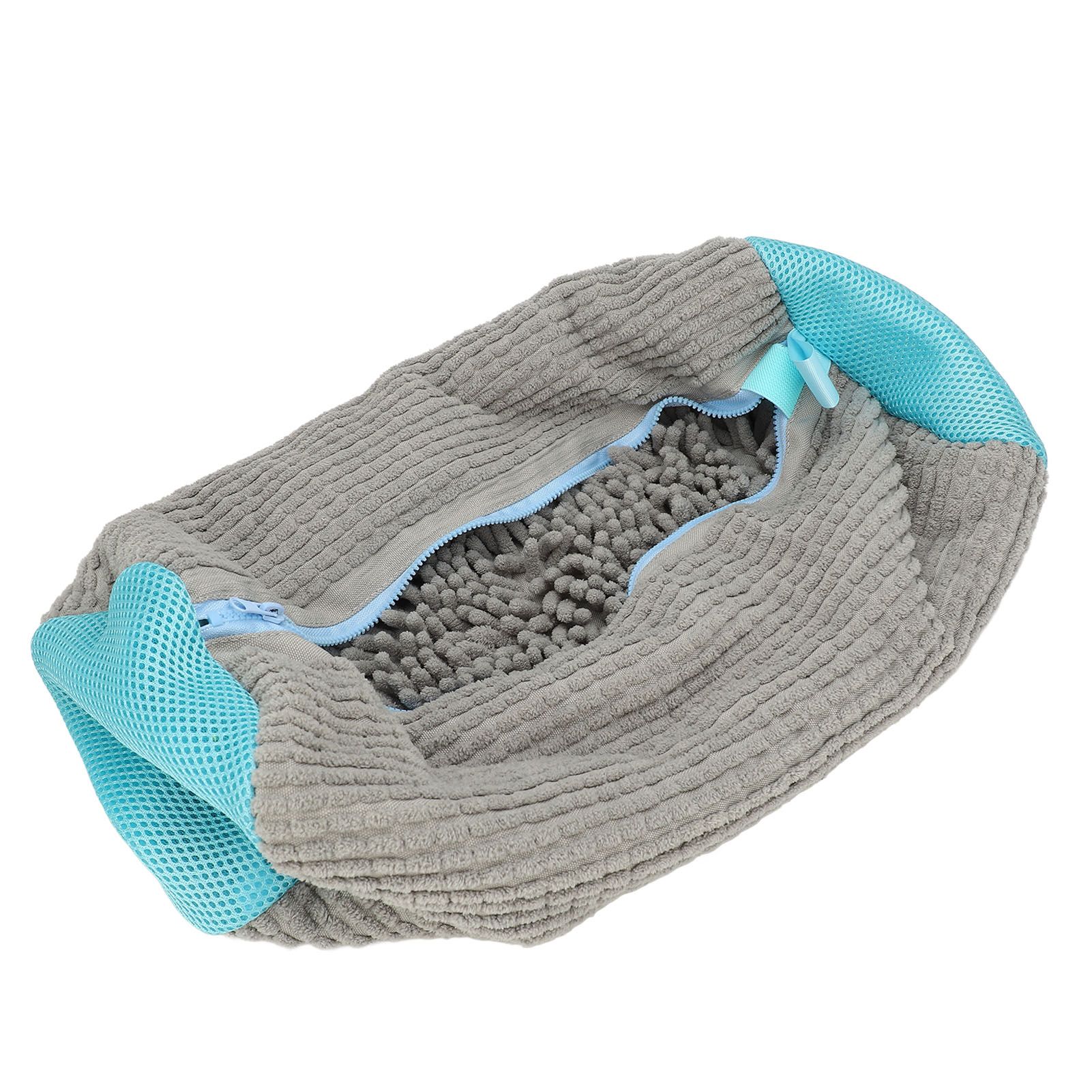 Shoe Washing Machine Bag Cylinder Reusable Shoe Laundry Bag with Zipper for view 4
