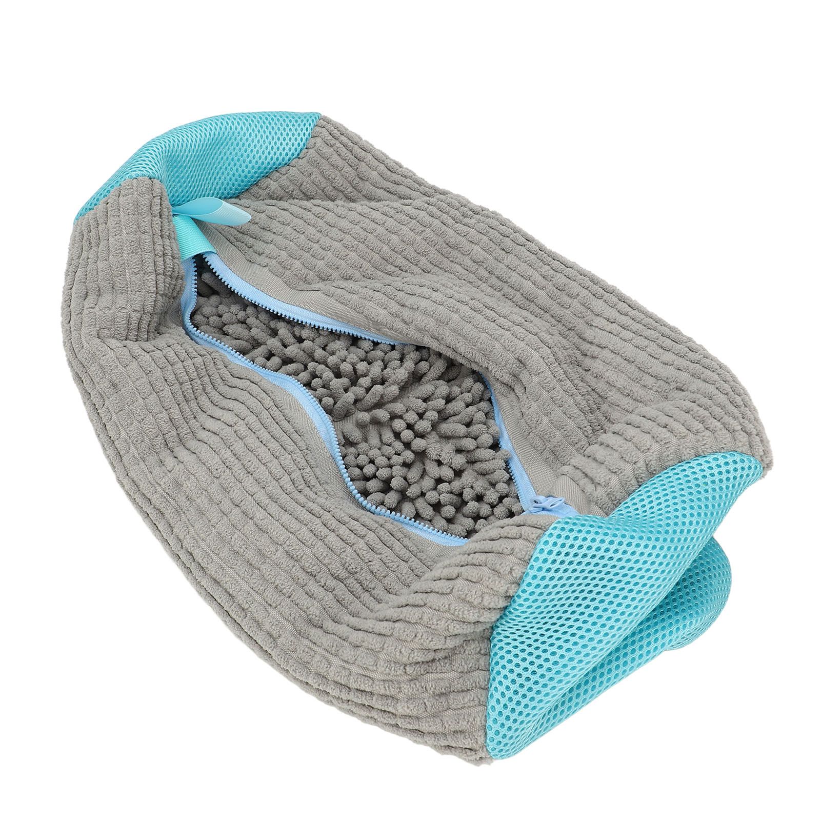 Shoe Washing Machine Bag Cylinder Reusable Shoe Laundry Bag with Zipper for view 8