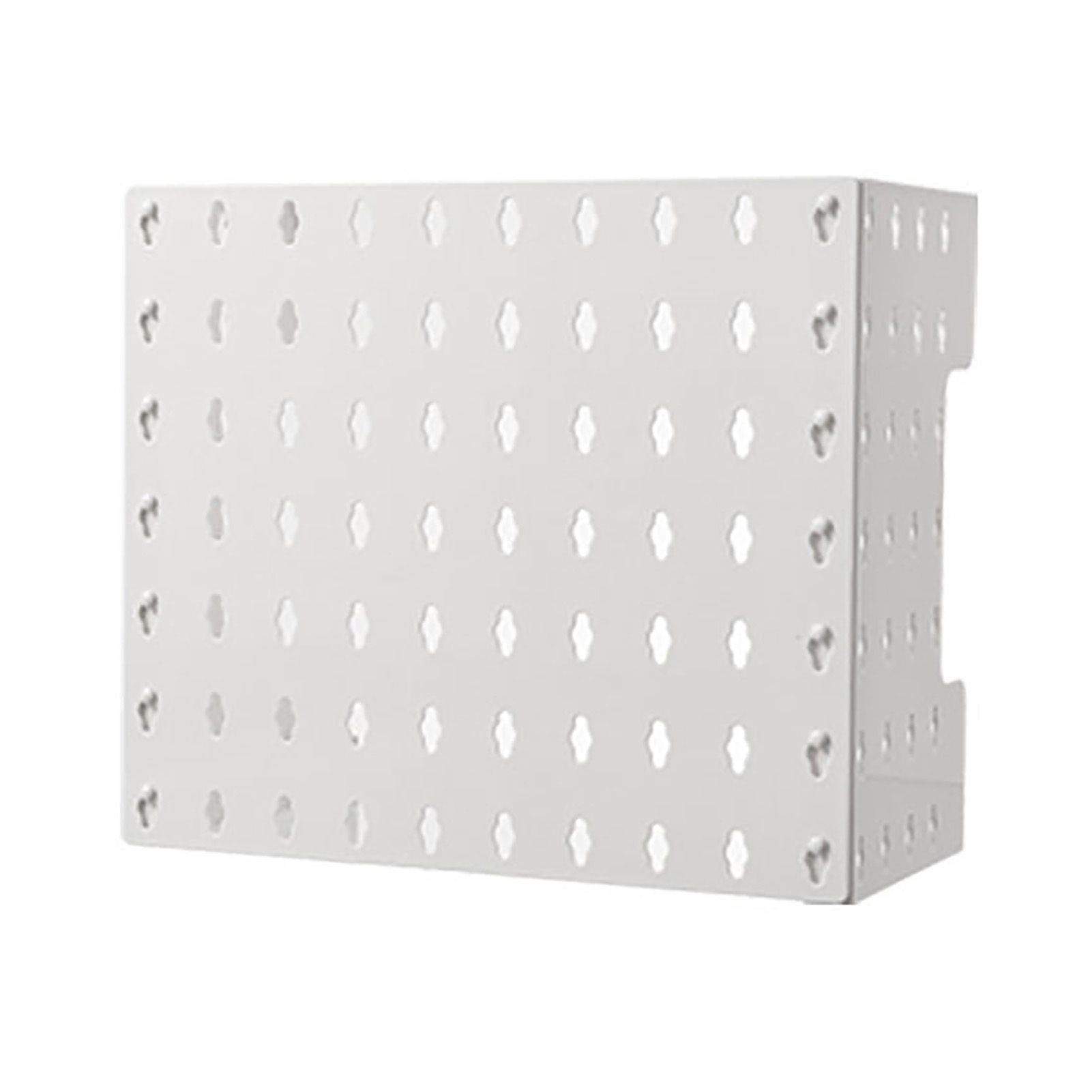 Pegboard Wall Mounted Display Multi Function Punching Free Storage Rack Gas view 3