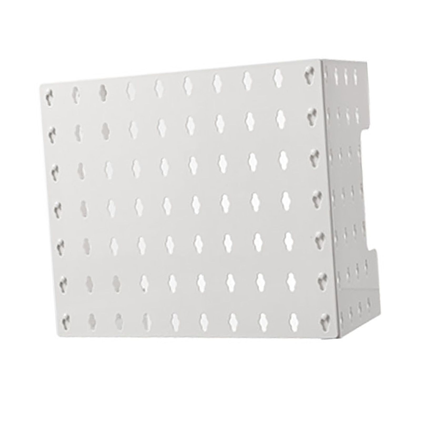 Pegboard Wall Mounted Display Multi Function Punching Free Storage Rack Gas view 4