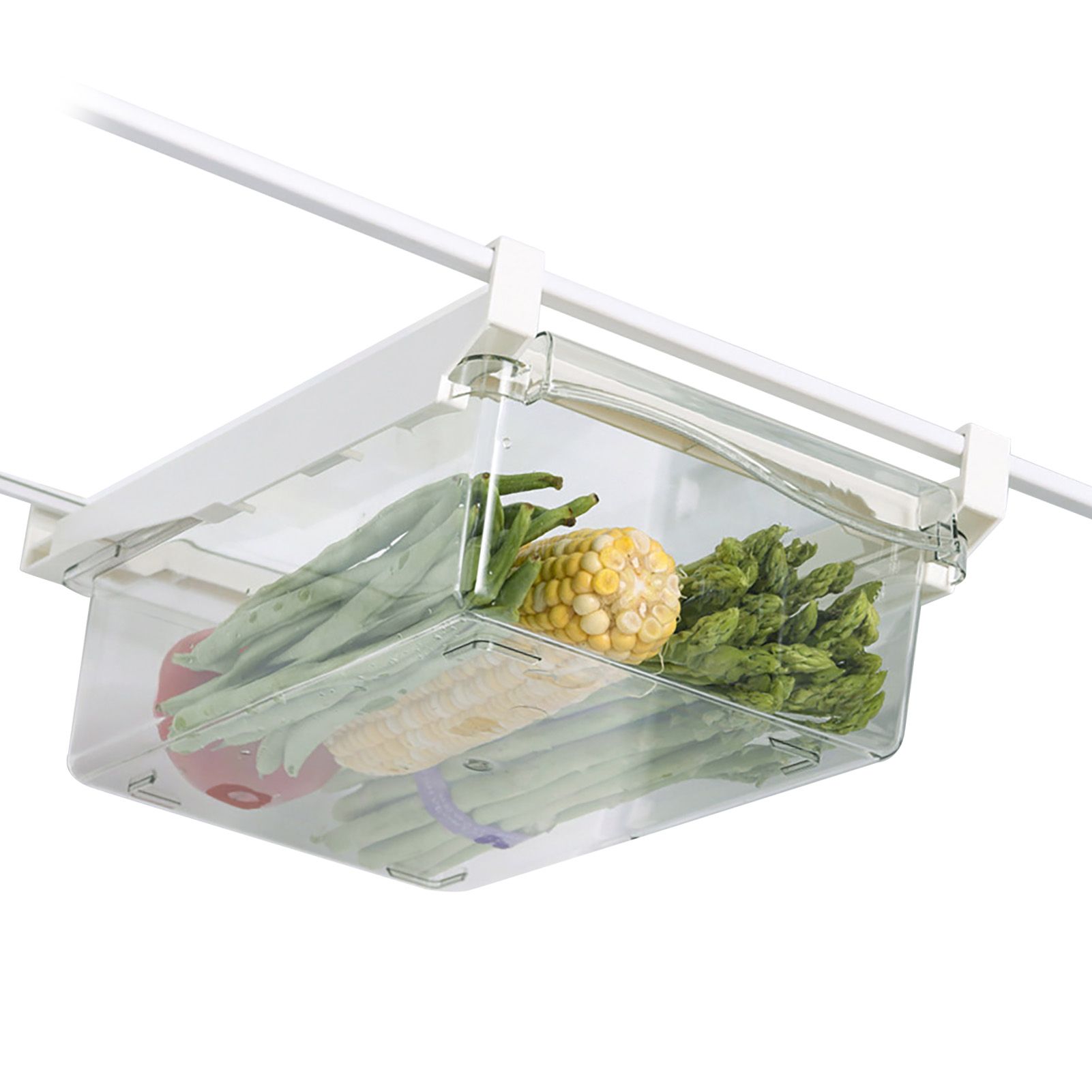 Fridge Storage Bin Multifunctional Refrigerator Drawer Organizer for Food view 4